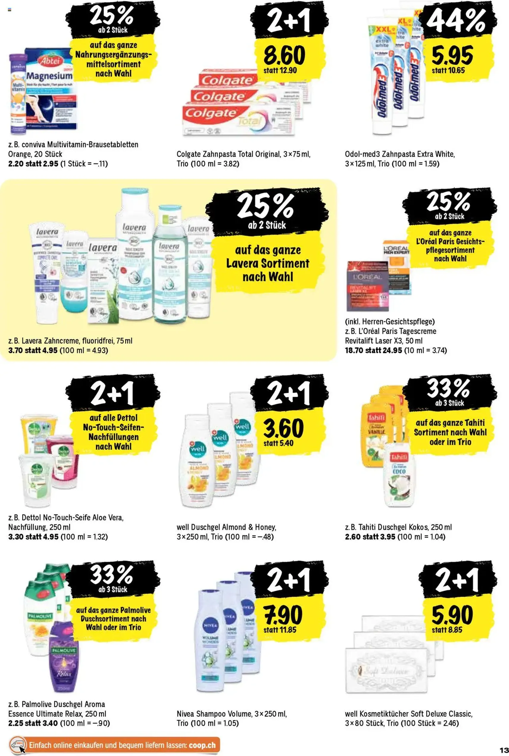 Coop Aktionen - Gültiger Prospekt ab 04.09.2025, Seite 13 von insgesamt 24 Coop Aktionen - Gültiger Prospekt ab 04.09.2025, Seite 13 von insgesamt 24