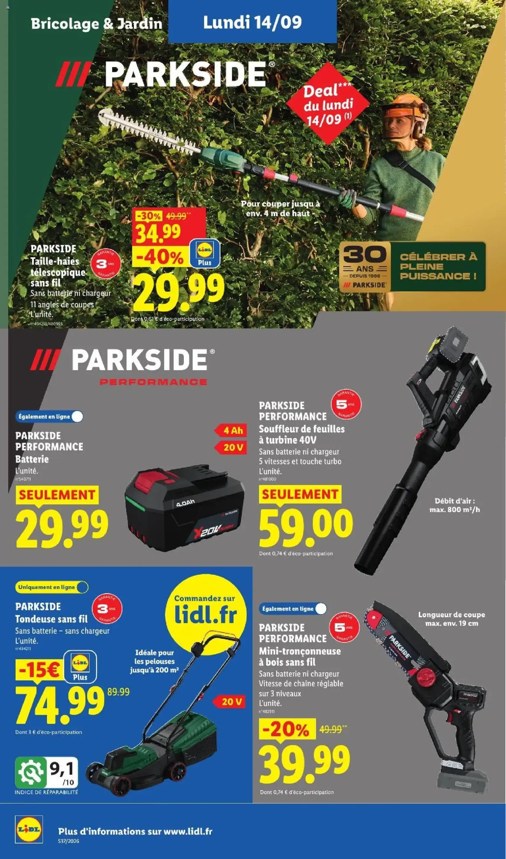 LIDL catalogue - brochure valable à partir du 10/09/2026, page 40 sur 54