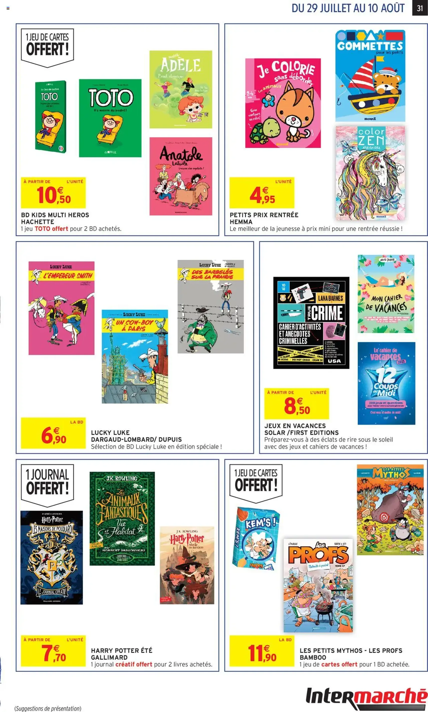 Intermarché catalogue semaine 30 - brochure valable à partir du 29/07/2025, page 31 sur 32 Intermarché catalogue semaine 30 - brochure valable à partir du 29/07/2025, page 31 sur 32