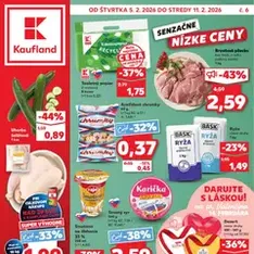 Kaufland SK Akciós újság - szórólap előnézete érvényes 2026.02.05. -tól