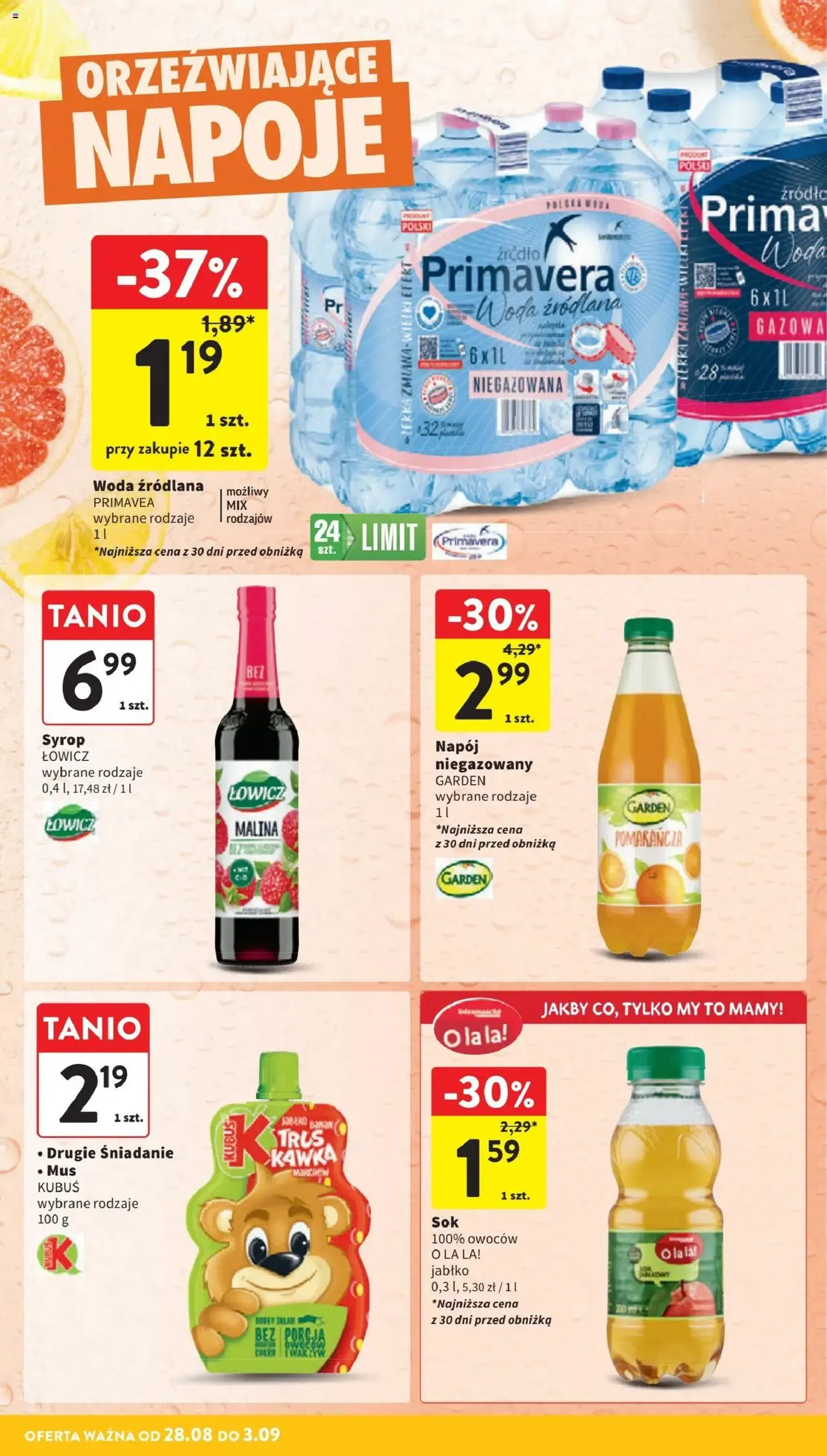 Intermarche Gazetka - ważny gazetka od 28.08.2025 strona 36 z 44 Intermarche Gazetka - ważny gazetka od 28.08.2025 strona 36 z 44