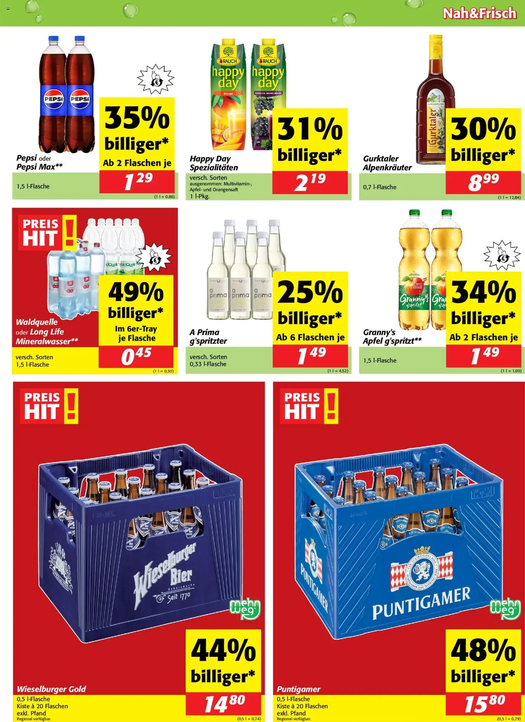 Nah und Frisch Flugblatt - Gültiger Prospekt ab 29.10.2025, Seite 7 von insgesamt 8