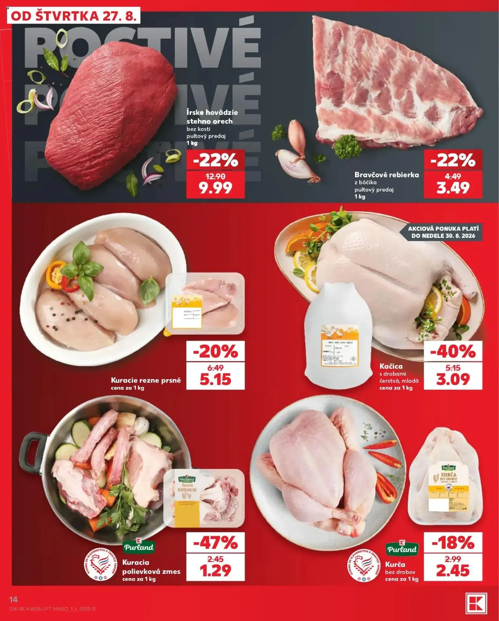 Kaufland leták - platný leták od 27.08.2026 strana 14 z 76