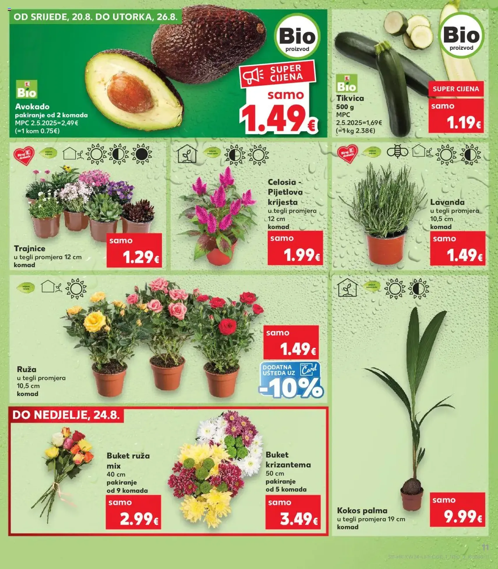 Kaufland HR - Split-Ravne njive - 2025.08.20. érvényes szórólap 11 oldal 32 oldalból