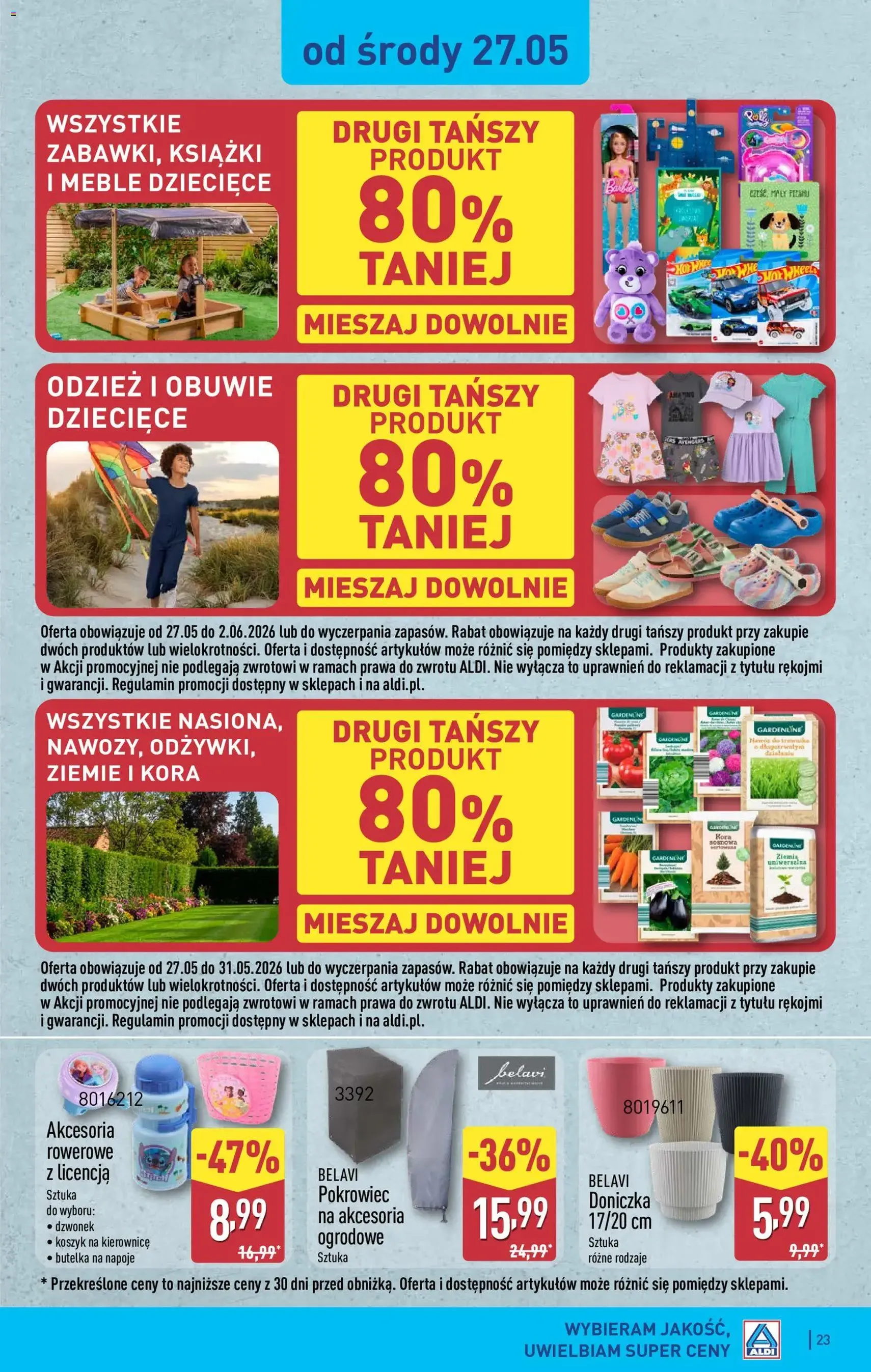 Aldi gazetka - ważny gazetka od 25.05.2026 strona 23 z 38