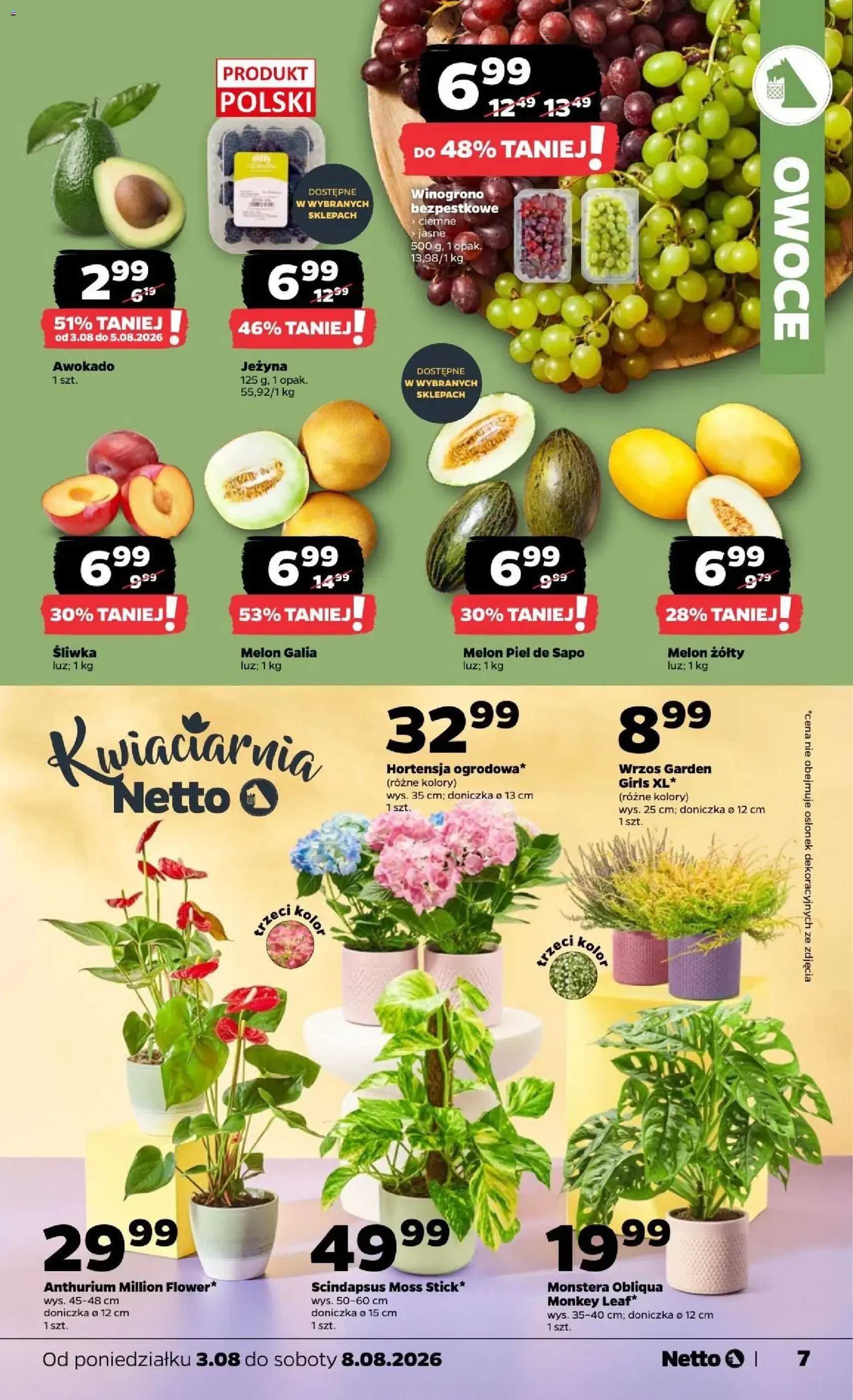 Netto gazetka od poniedziałku - ważny gazetka od 03.08.2026 strona 7 z 37