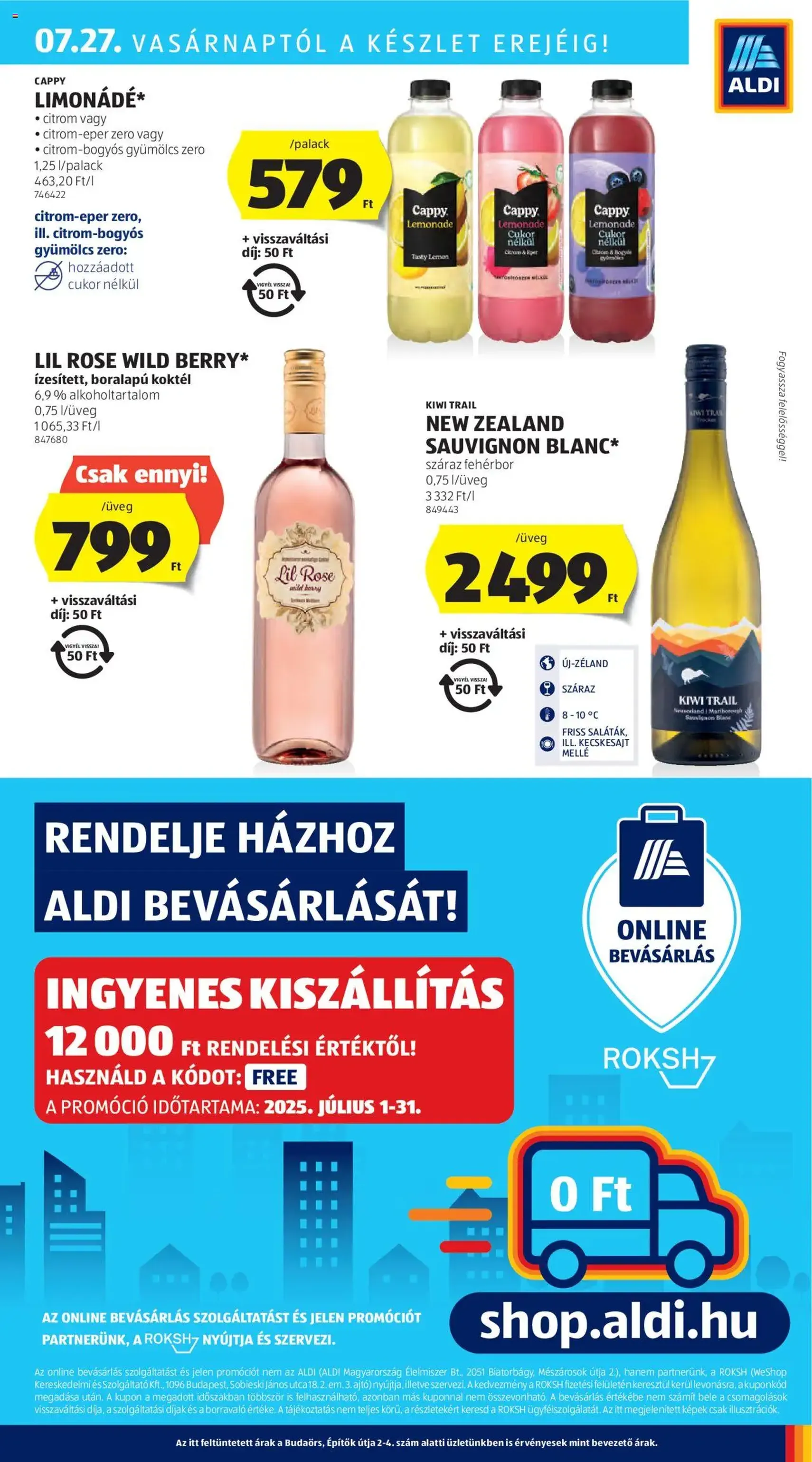 Aldi Akciós újság - 2025.07.24. érvényes szórólap 33 oldal 50 oldalból Aldi Akciós újság - 2025.07.24. érvényes szórólap 33 oldal 50 oldalból