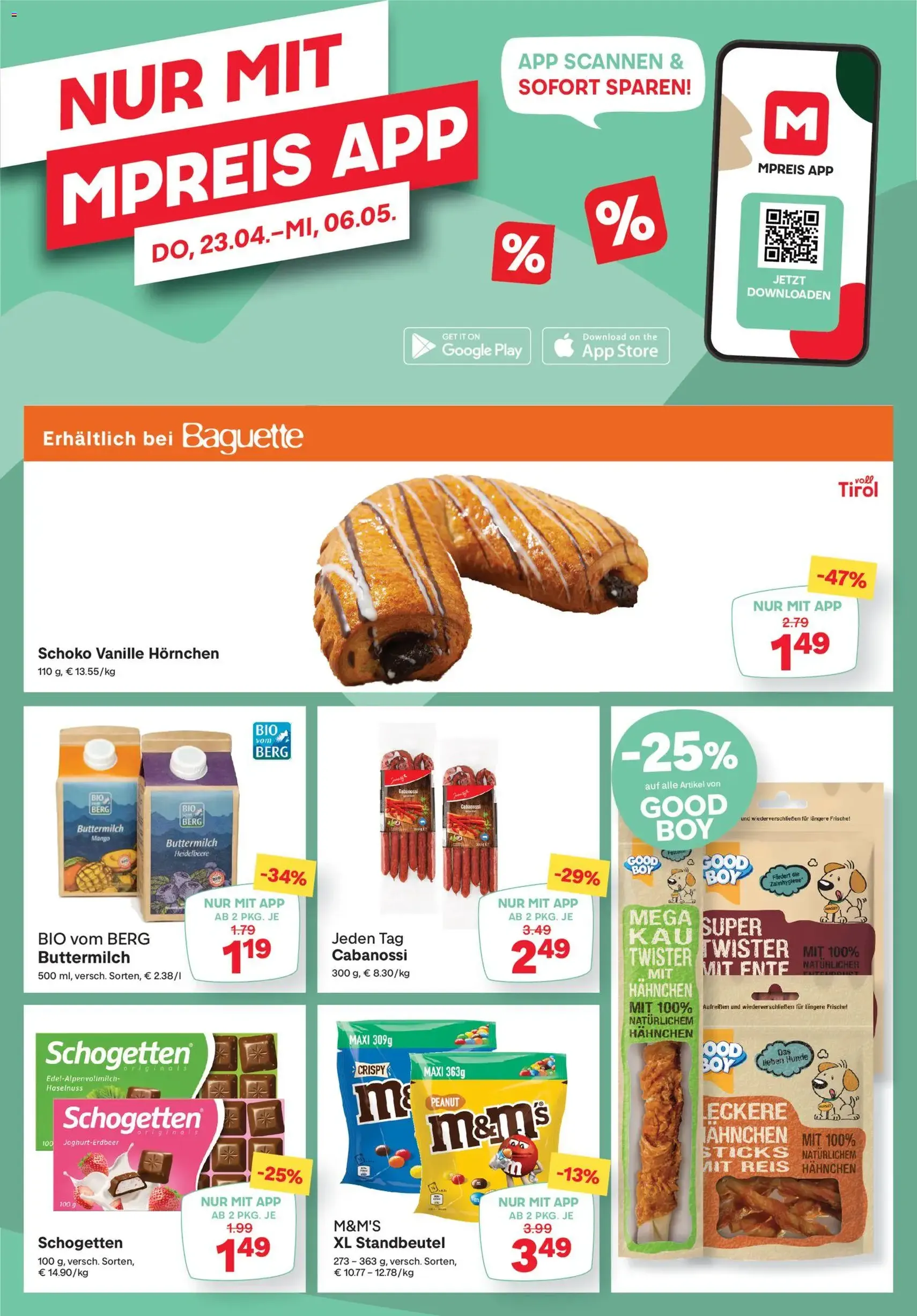 MPREIS Flugblatt - Gültiger Prospekt ab 23.04.2026, Seite 13 von insgesamt 17