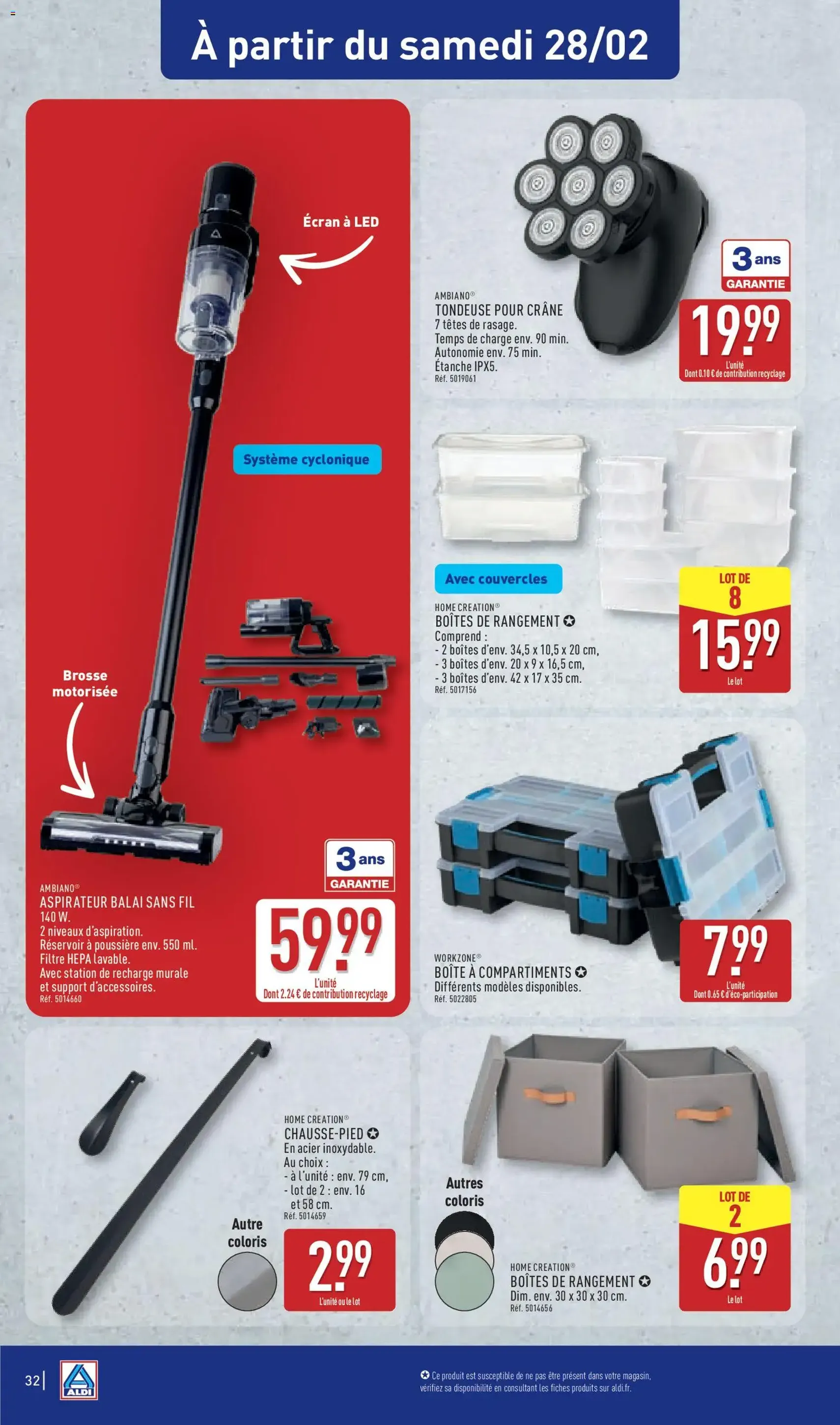 Aldi - Catalogue de la semaine 9 - brochure valable à partir du 24/02/2026, page 34 sur 39