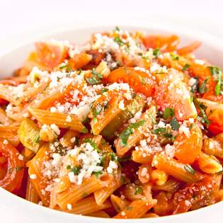 Voorvertoning van recept Pasta met pomodoro saus