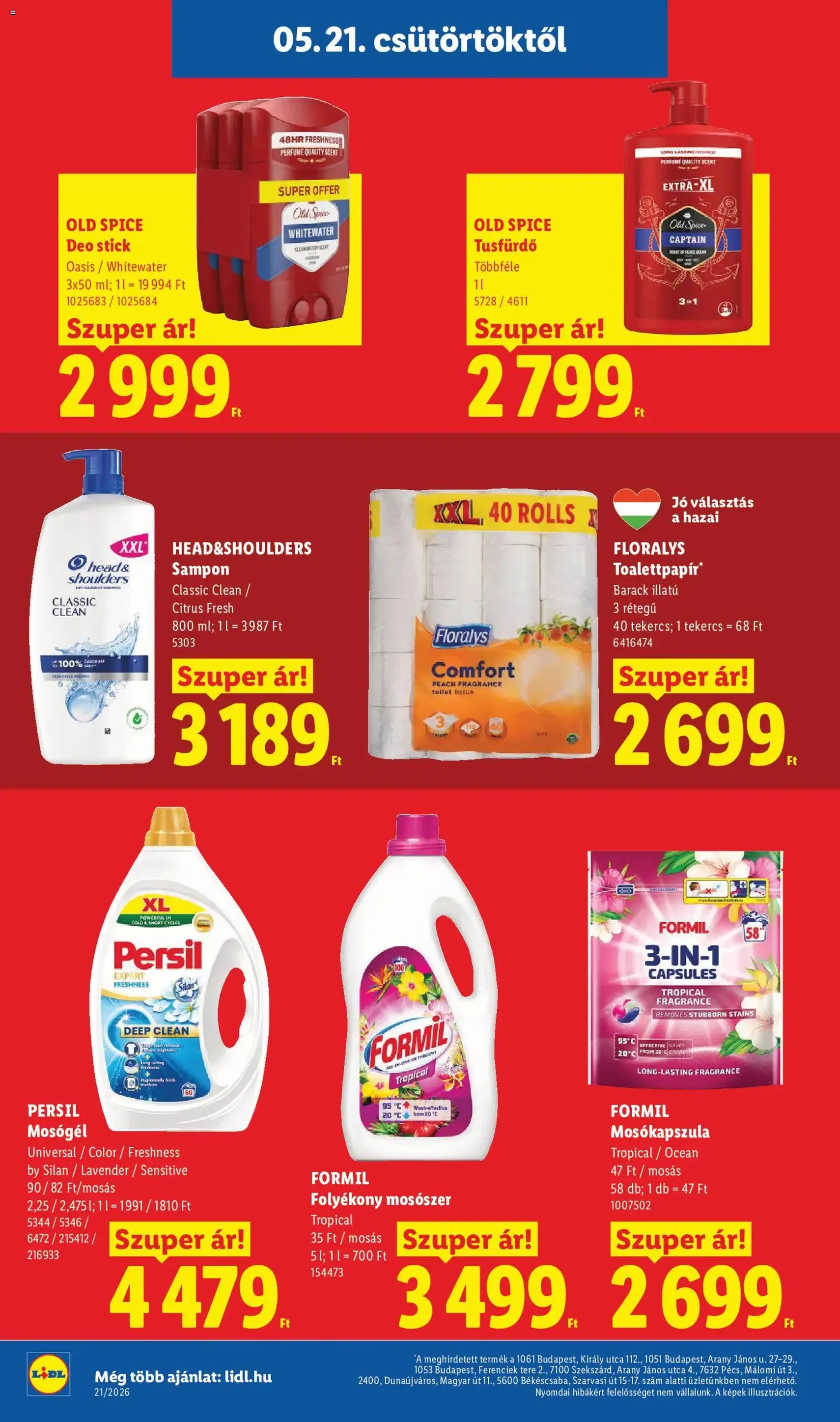 Lidl akciós újság - 2026.05.21. érvényes szórólap 20 oldal 84 oldalból
