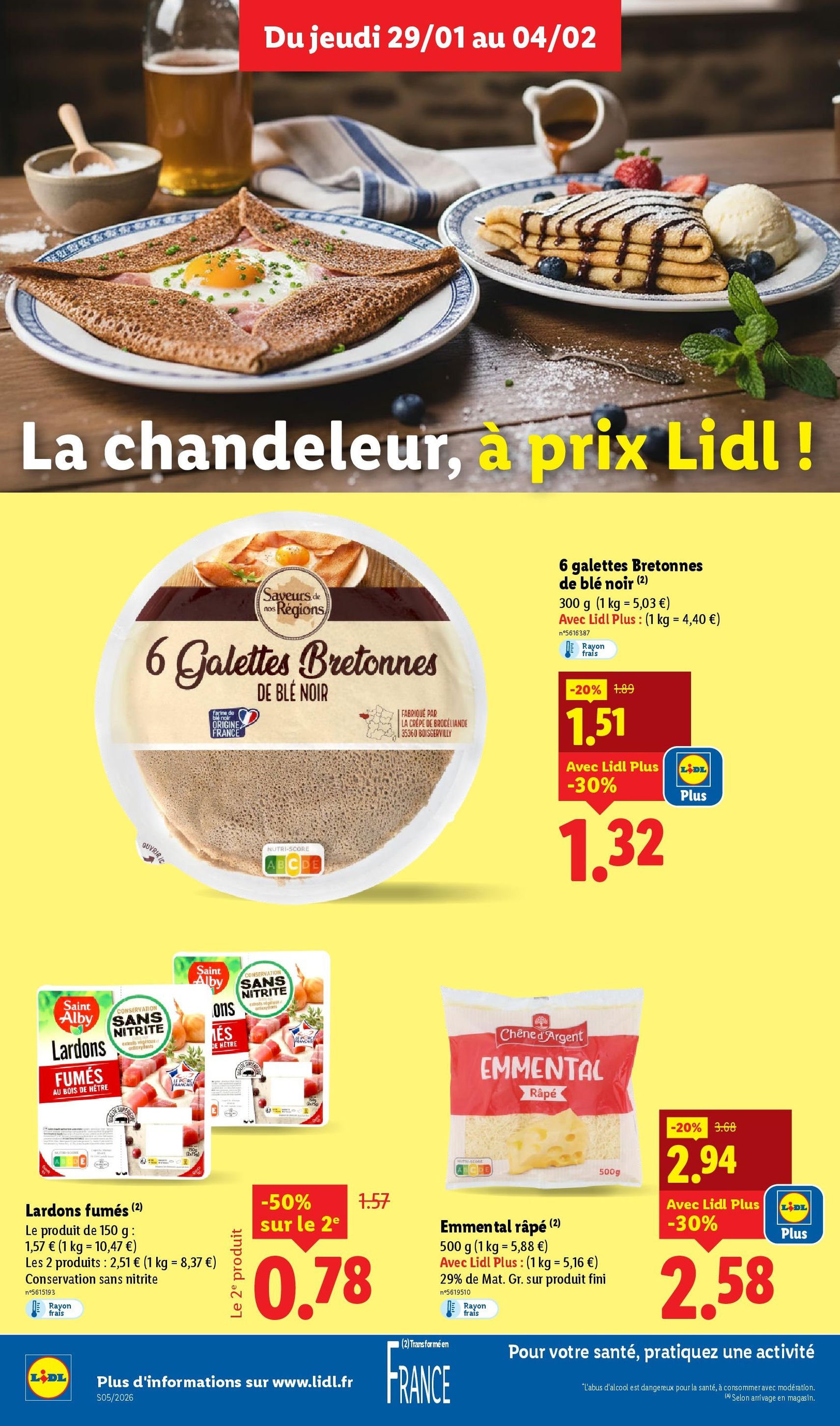 LIDL catalogue semaine 5 - brochure valable à partir du 29/01/2026, page 16 sur 75