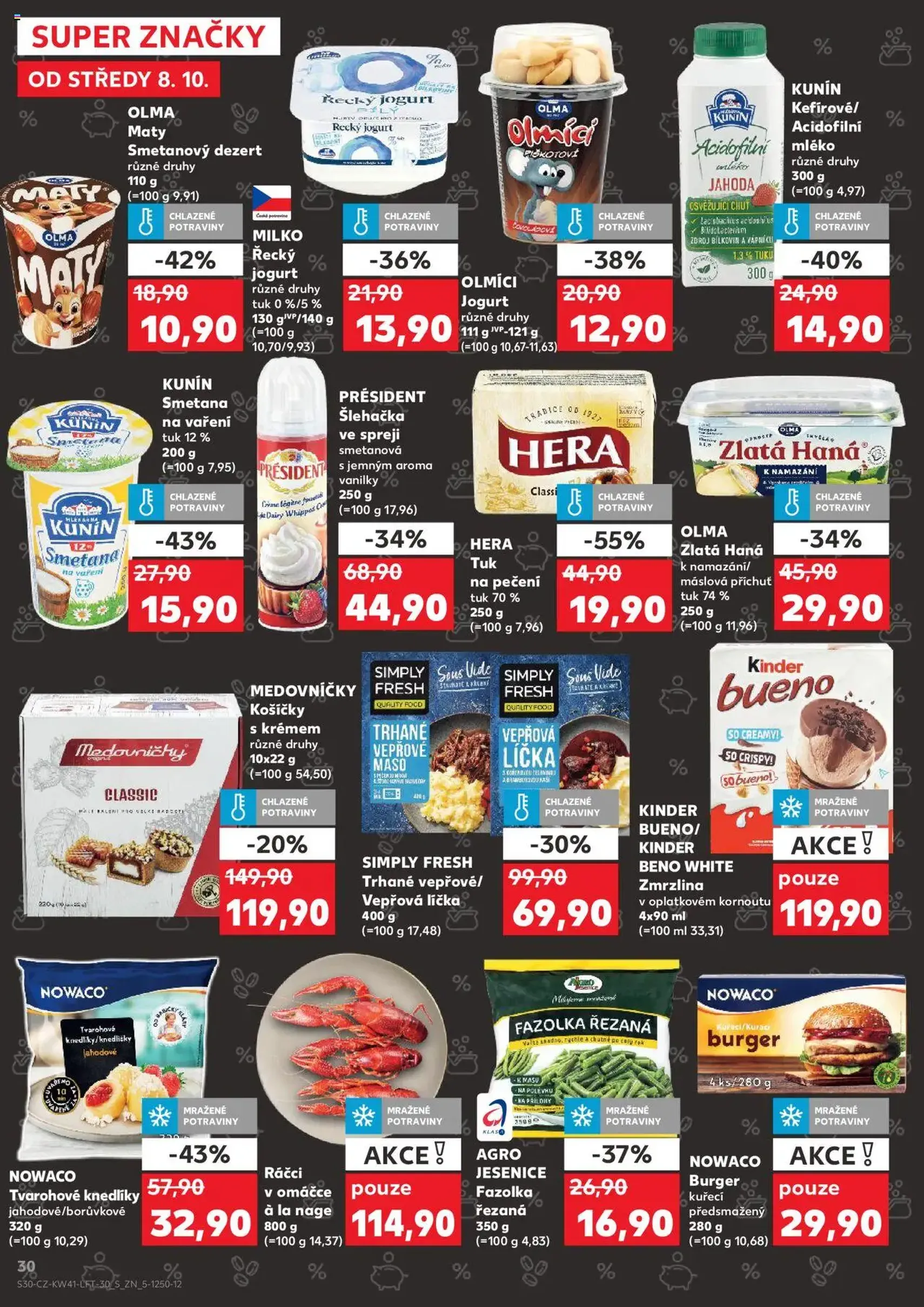 Kaufland leták - platný leták od 08.10.2025 strana 30 z 90