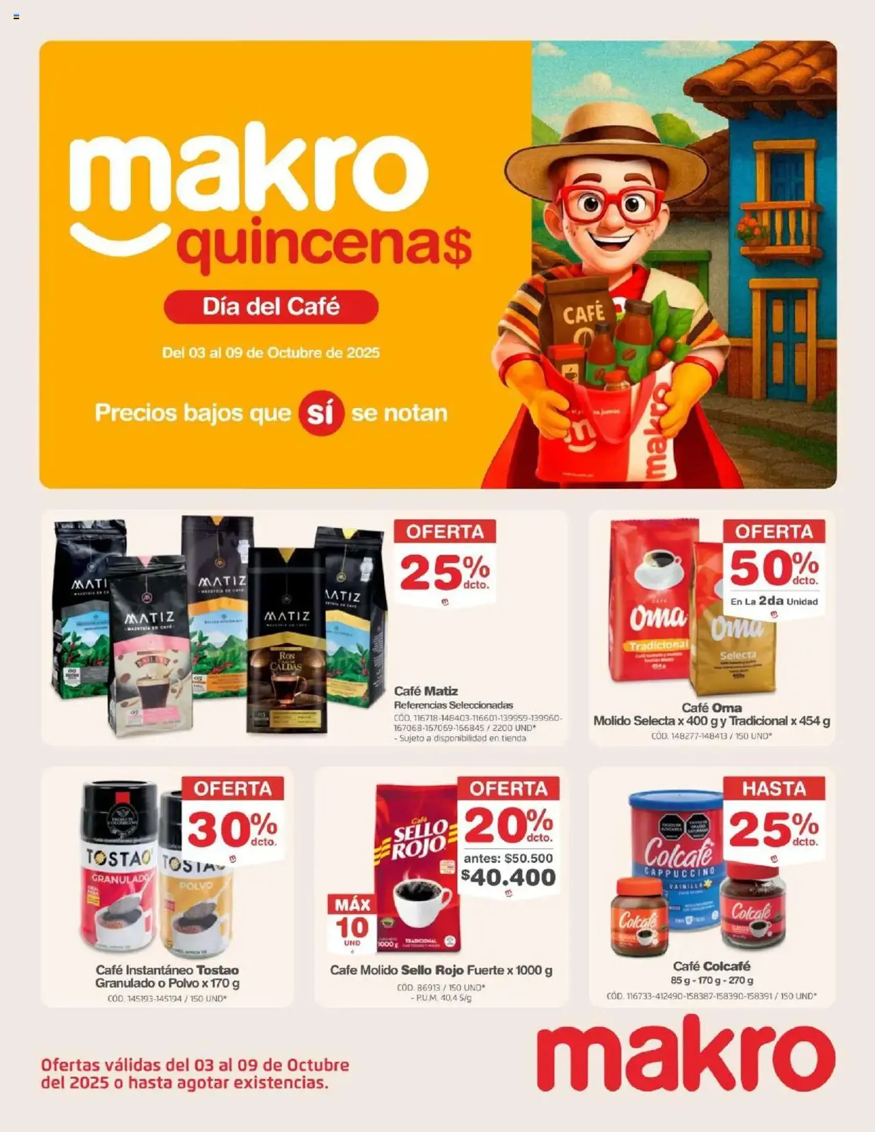 Makro - Quincena - folleto válido desde 03/10/2025 página 1 de 30 Makro - Quincena - folleto válido desde 03/10/2025 página 1 de 30
