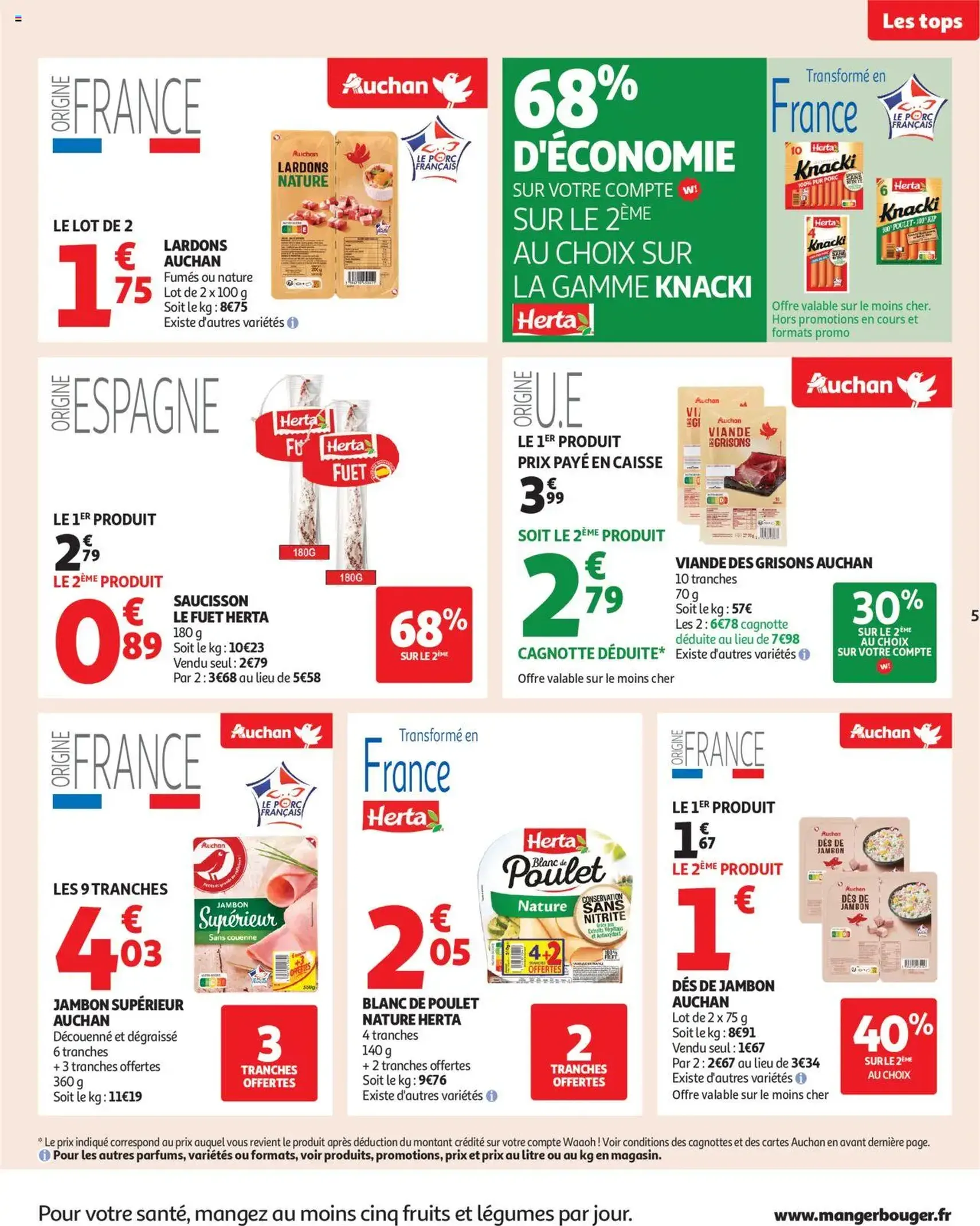 Auchan prospectus - brochure valable à partir du 02/09/2025, page 5 sur 60 Auchan prospectus - brochure valable à partir du 02/09/2025, page 5 sur 60