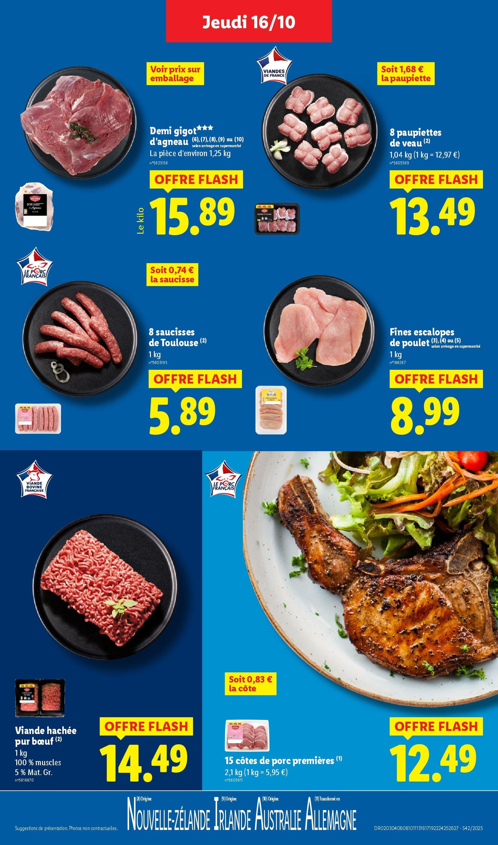 LIDL catalogue semaine 42 - brochure valable à partir du 16/10/2025, page 7 sur 82 LIDL catalogue semaine 42 - brochure valable à partir du 16/10/2025, page 7 sur 82
