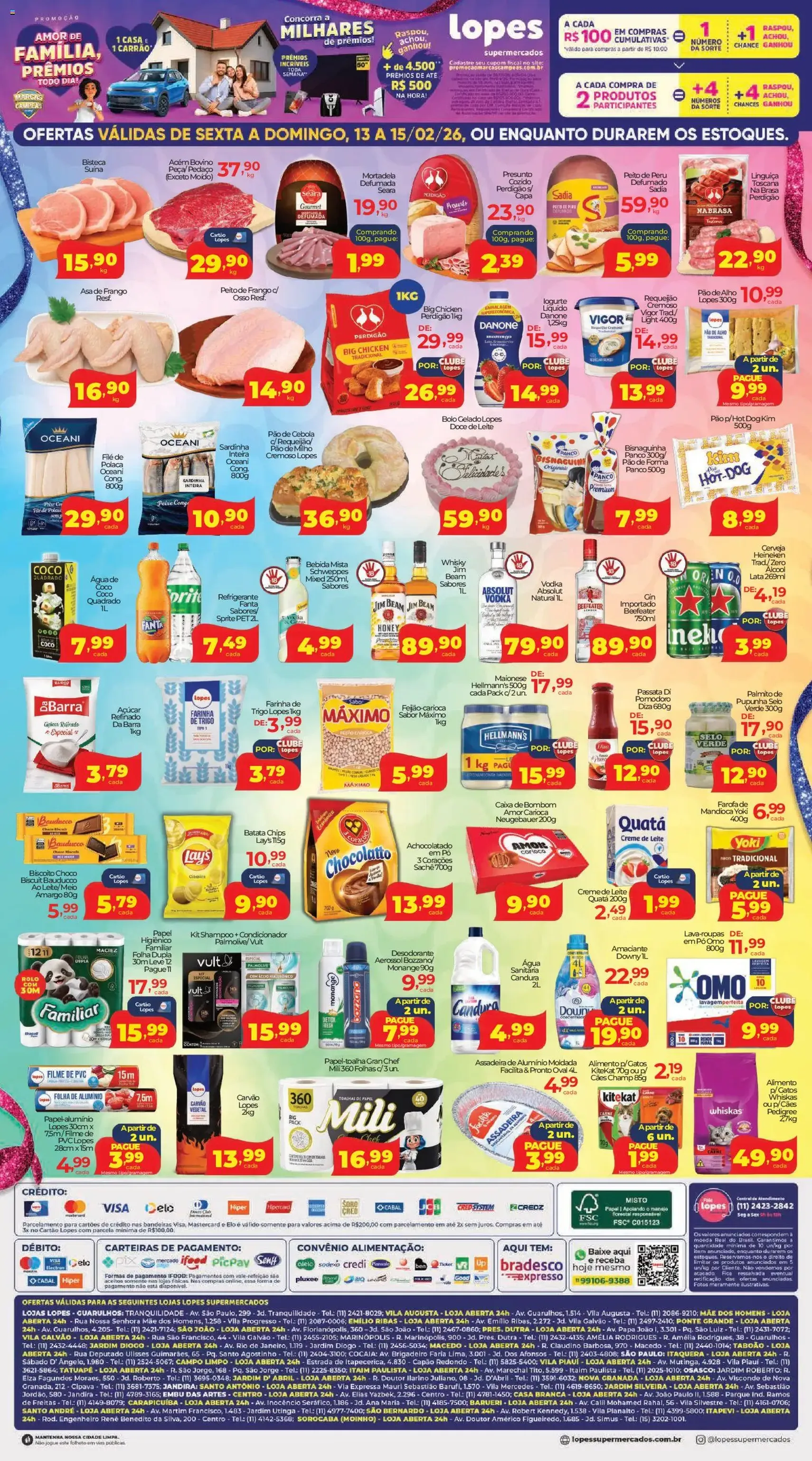 Lopes Supermercados - Ofertas da semana - folheto válido a partir de 13/02/2026 página 2 de 2
