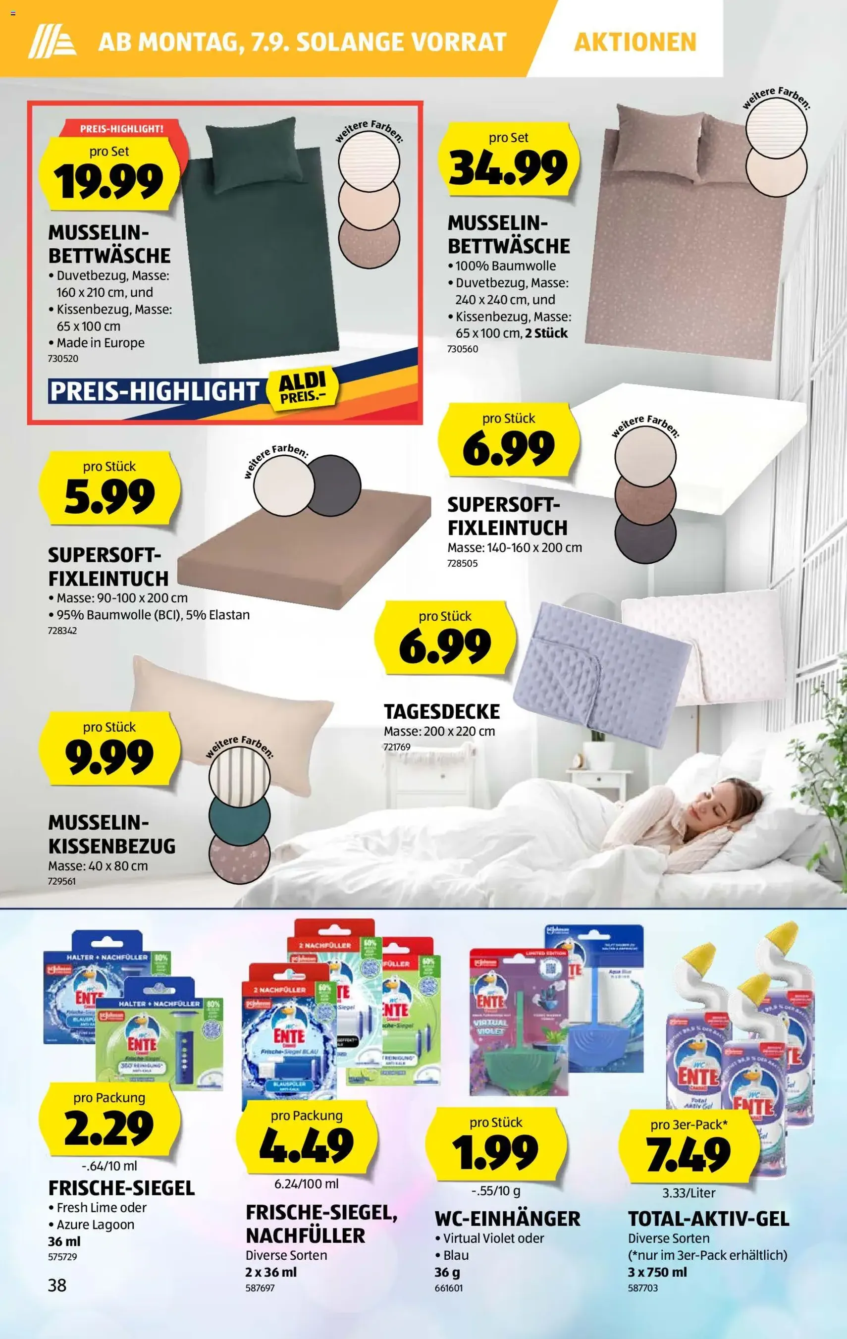 Aldi aktionen - Gültiger Prospekt ab 03.09.2026, Seite 38 von insgesamt 44