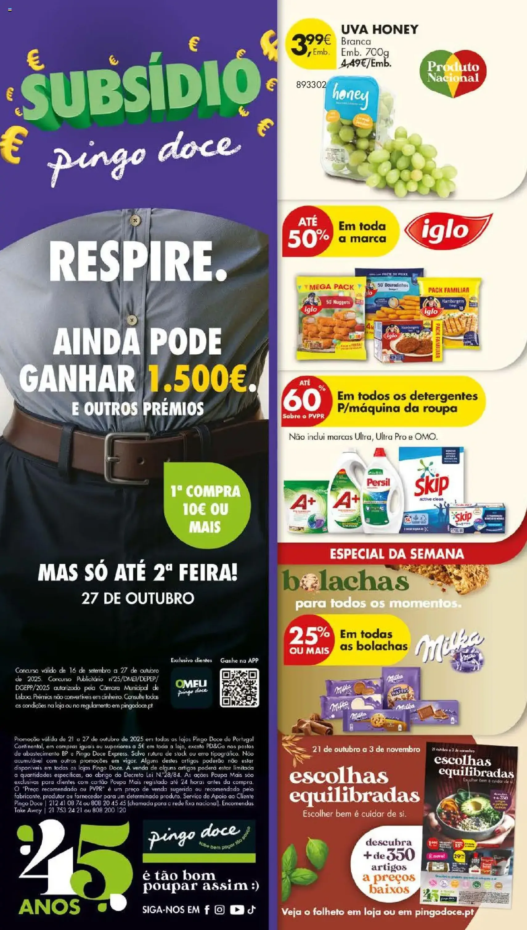 Pingo Doce folheto - folheto válido a partir de 21/10/2025 página 62 de 62 Pingo Doce folheto - folheto válido a partir de 21/10/2025 página 62 de 62