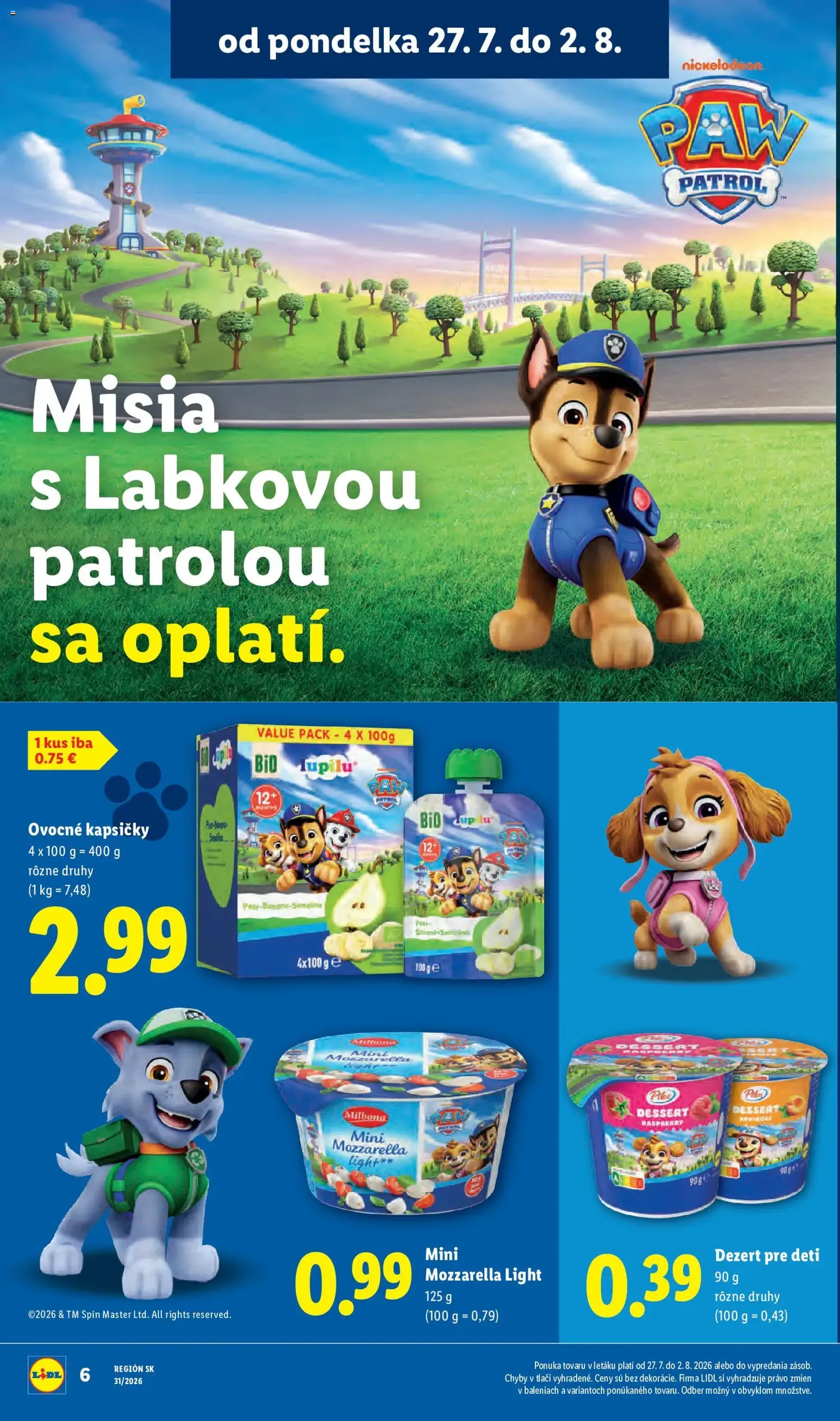 Lidl leták - platný leták od 27.07.2026 strana 38 z 108
