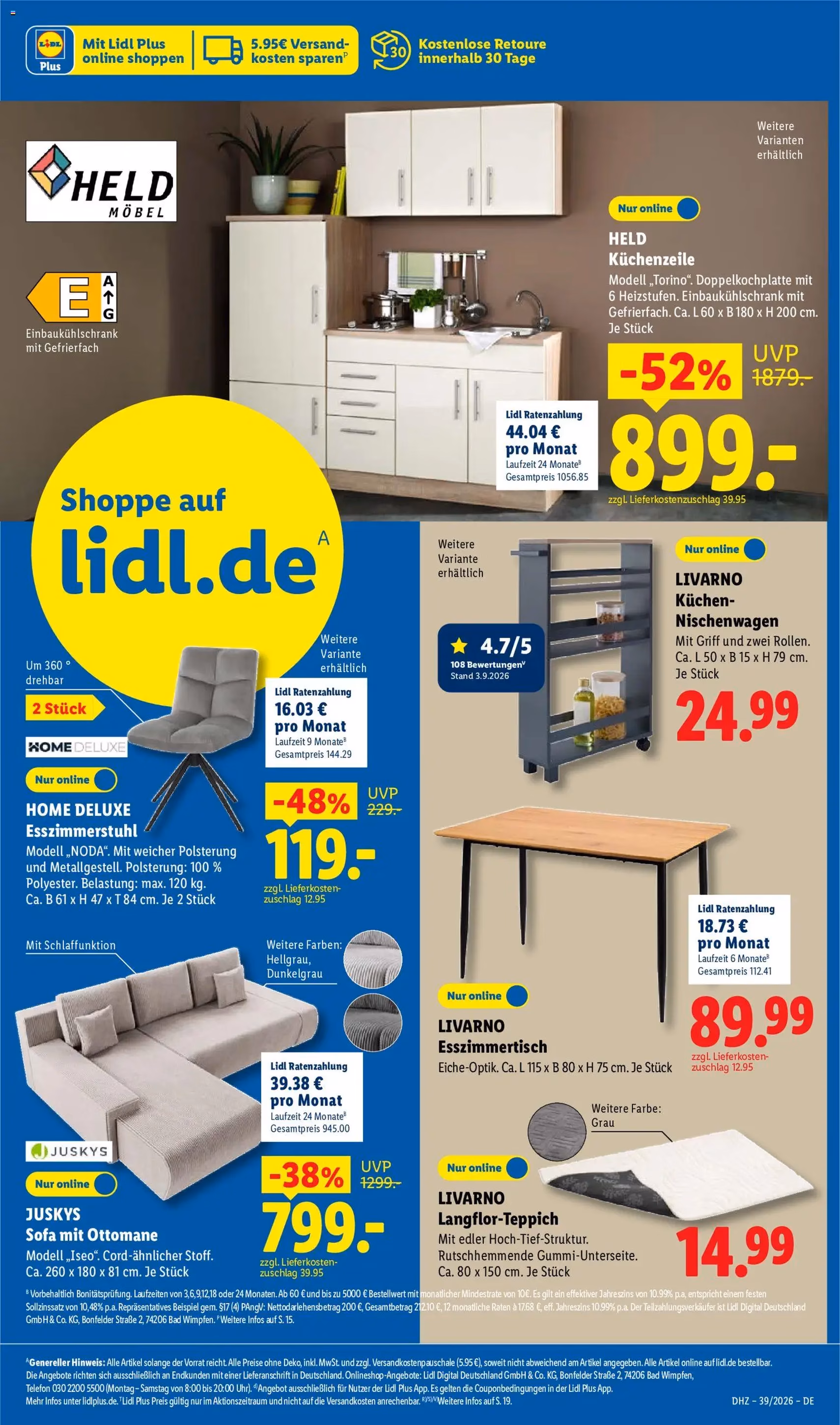 Lidl Prospekt - Gültiger Prospekt ab 21.09.2026, Seite 9 von insgesamt 65