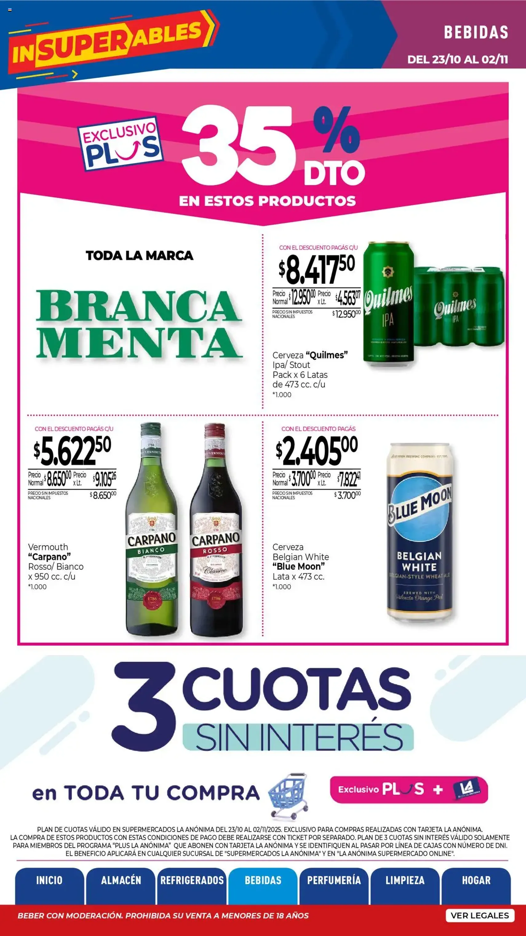 La Anonima catálogo - folleto válido desde 23/10/2025 página 23 de 41 La Anonima catálogo - folleto válido desde 23/10/2025 página 23 de 41