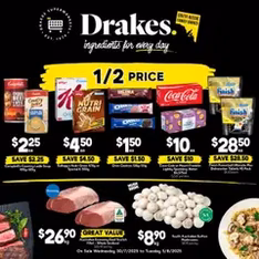 Drakes Catalogue SA - Flyer preview valid from 30/07/2025