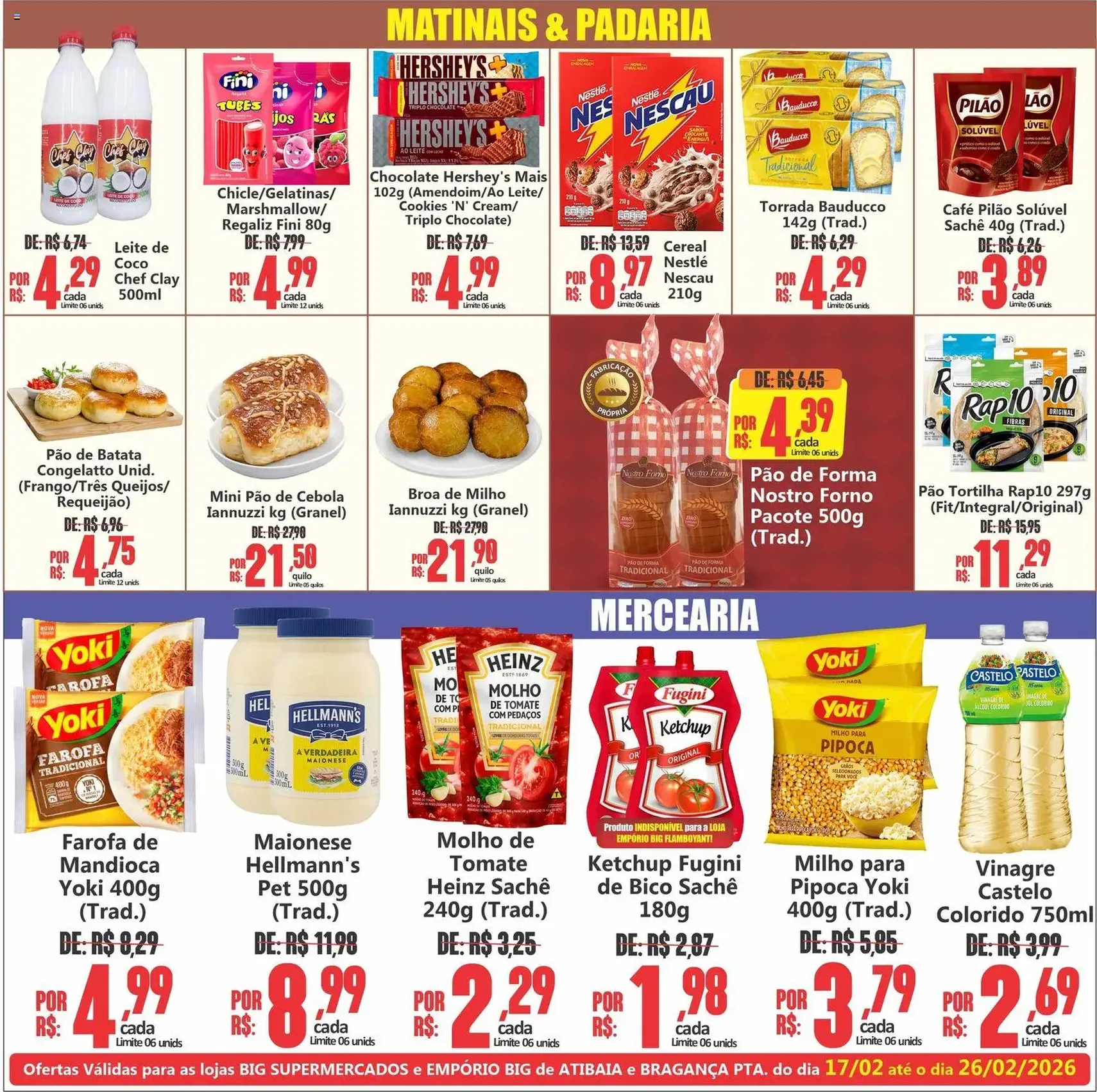 Big Supermercados - Ofertas da semana - folheto válido a partir de 17/02/2026 página 4 de 6
