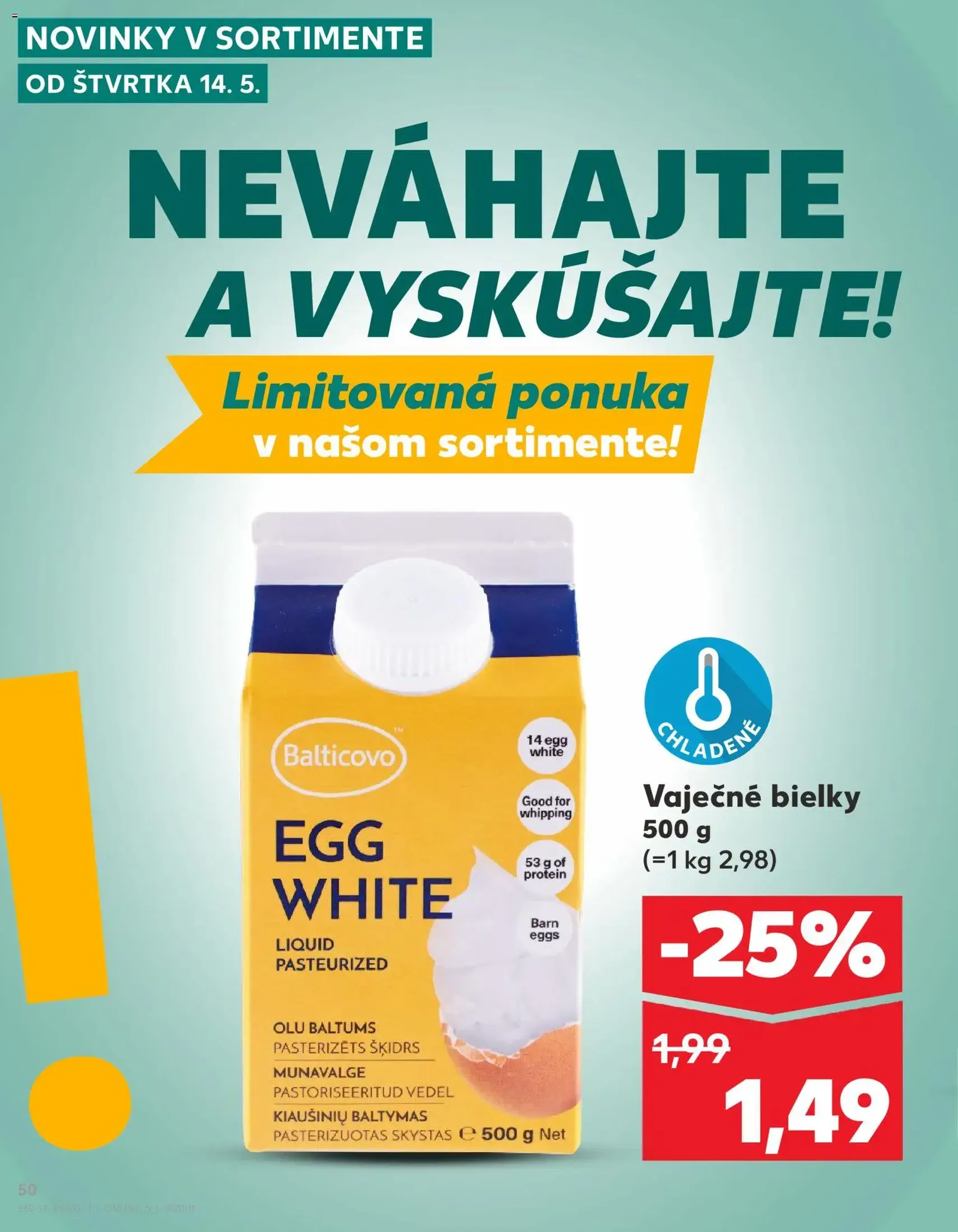 Kaufland leták - platný leták od 14.05.2026 strana 50 z 76