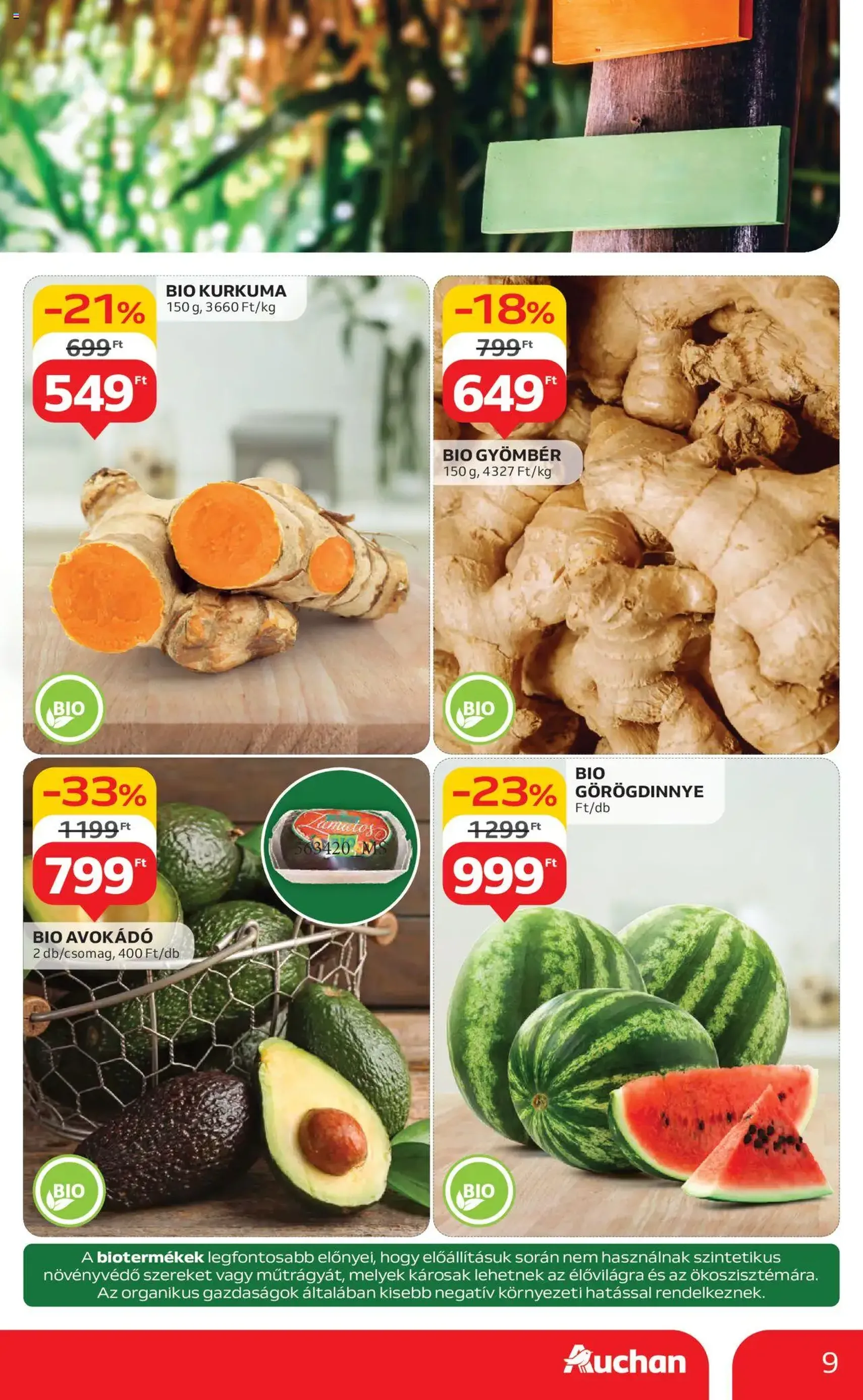 Auchan Akciós újság - 2025.07.31. érvényes szórólap 9 oldal 42 oldalból Auchan Akciós újság - 2025.07.31. érvényes szórólap 9 oldal 42 oldalból