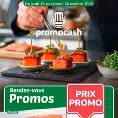 Promocash catalogue - Prévisualisation du catalogue valable à partir du 15/10/2026