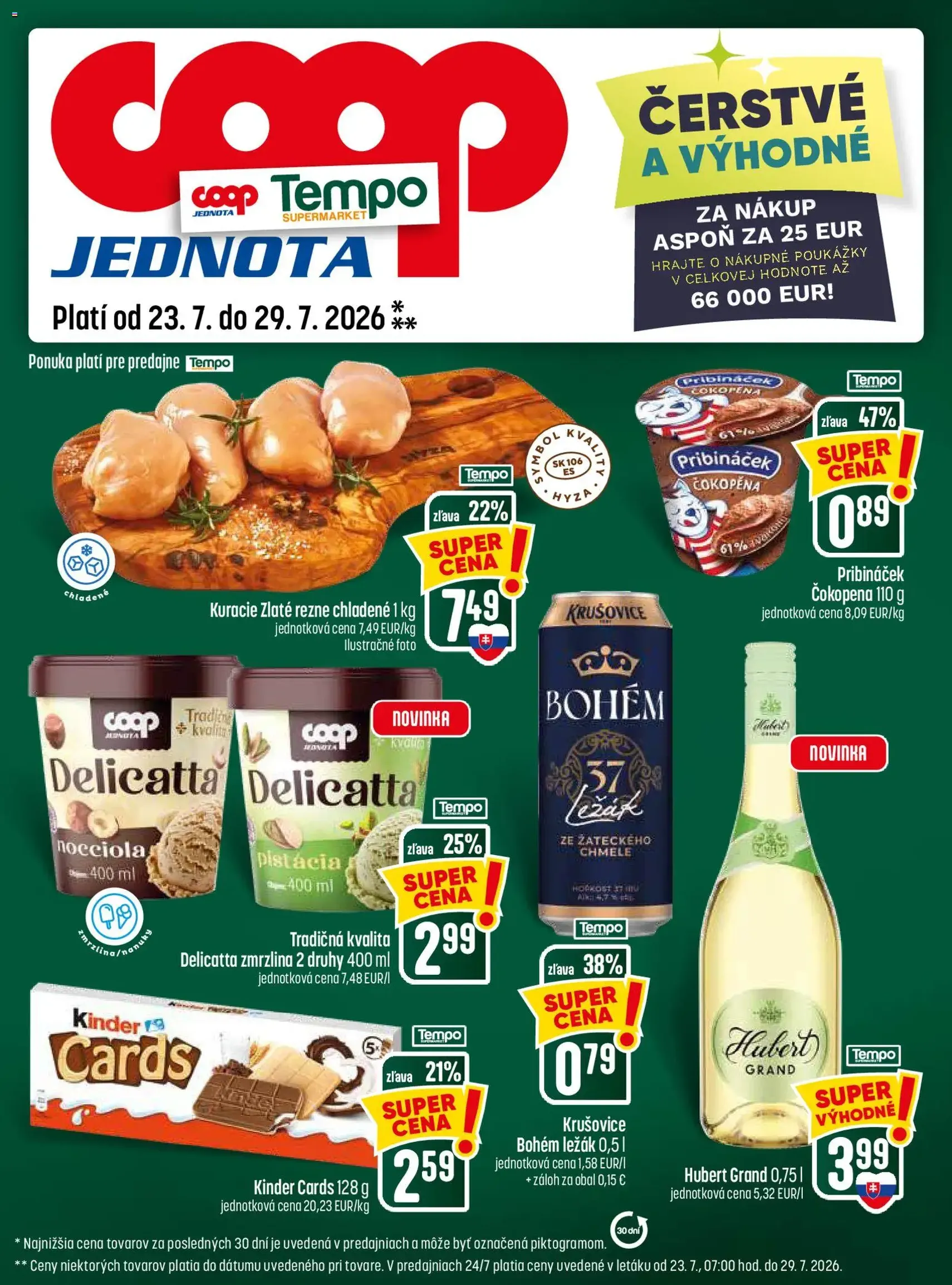 COOP Jednota leták - platný leták od 23.07.2026 strana 25 z 28