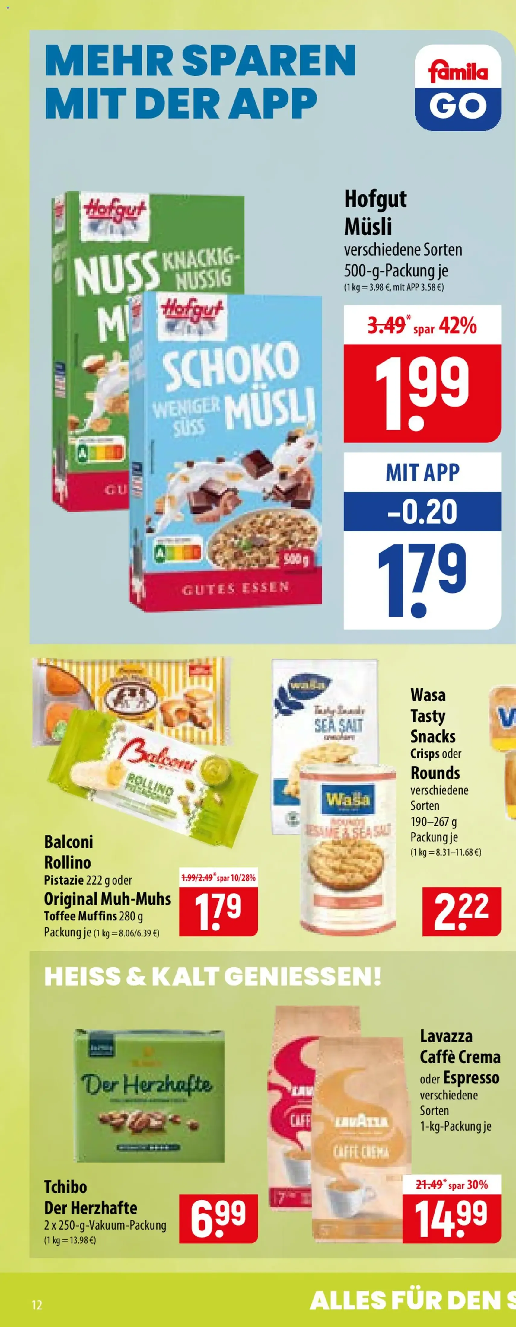 Famila Prospekt - Gültiger Prospekt ab 13.07.2026, Seite 22 von insgesamt 46