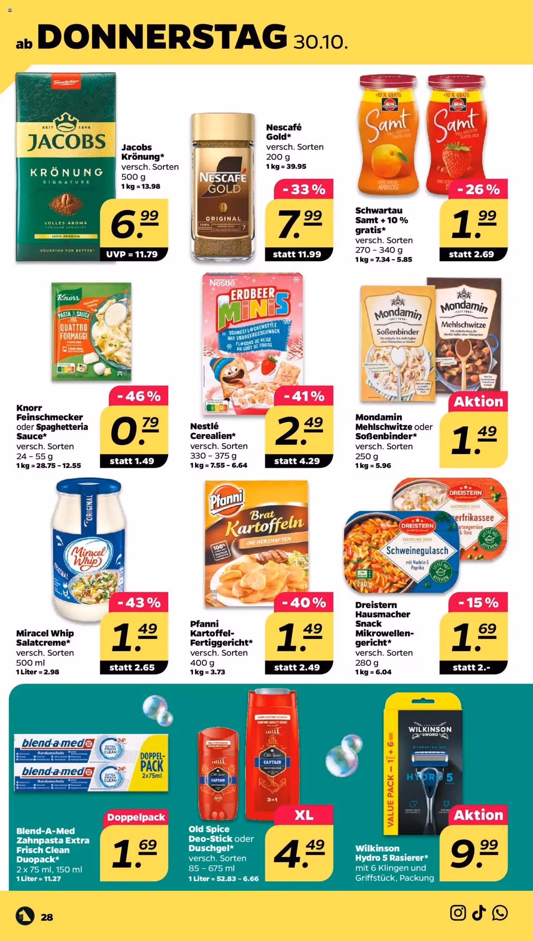Netto Prospekt - Gültiger Prospekt ab 27.10.2025, Seite 30 von insgesamt 37 Netto Prospekt - Gültiger Prospekt ab 27.10.2025, Seite 30 von insgesamt 37