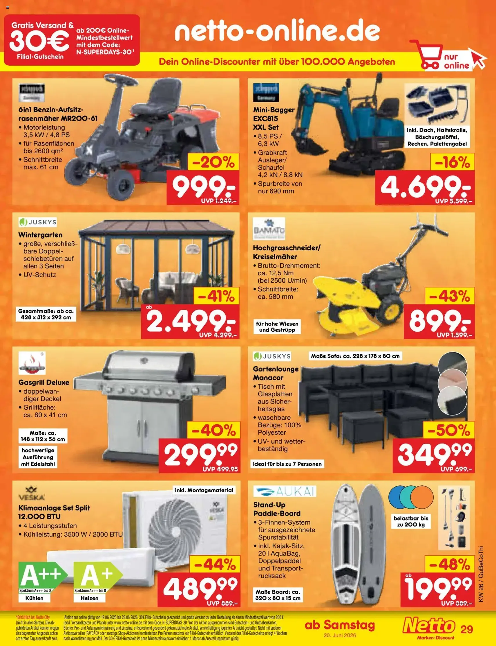 Netto Marken-Discount Prospekt - Gültiger Prospekt ab 22.06.2026, Seite 61 von insgesamt 62