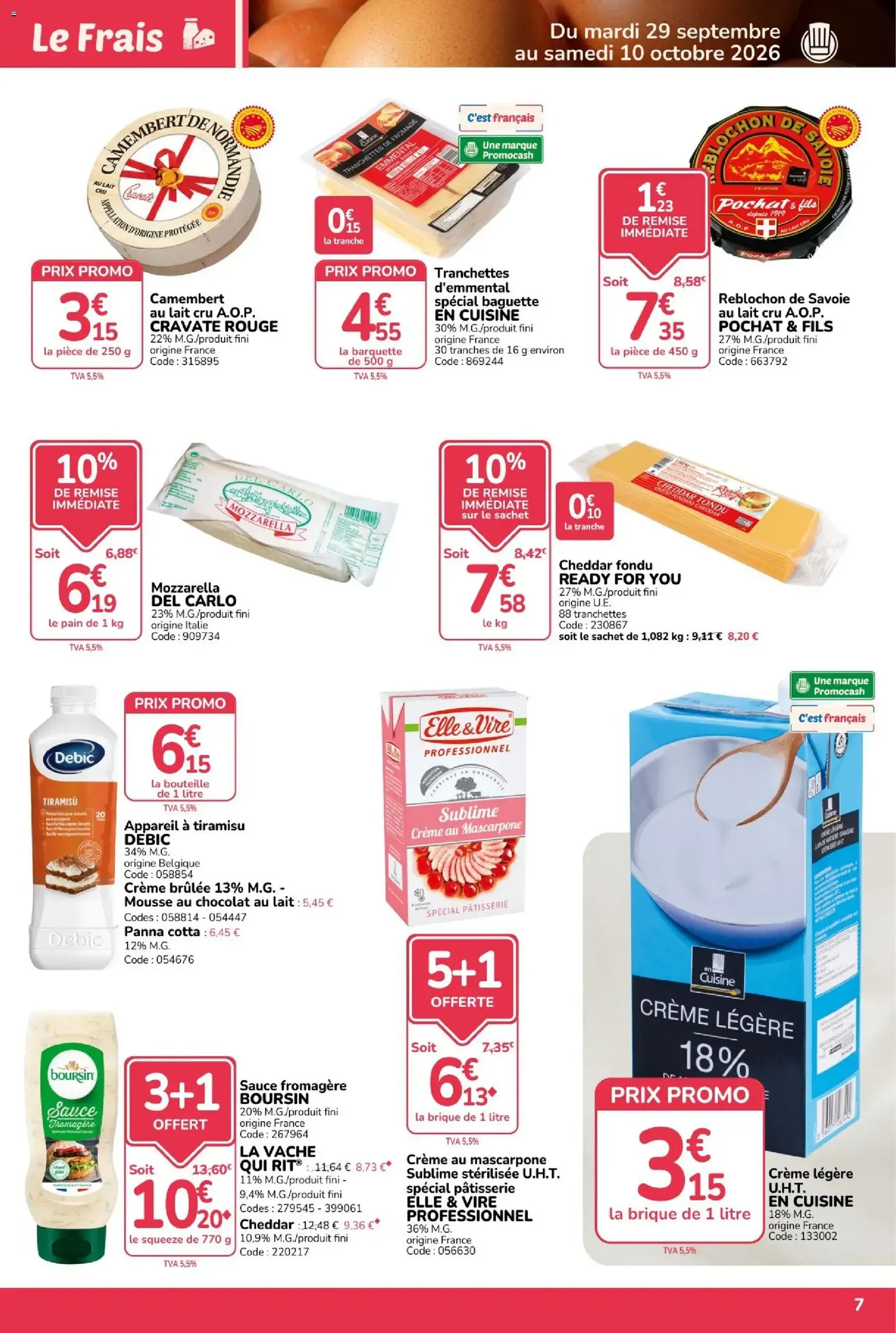 Promocash catalogue - brochure valable à partir du 29/09/2026, page 7 sur 24