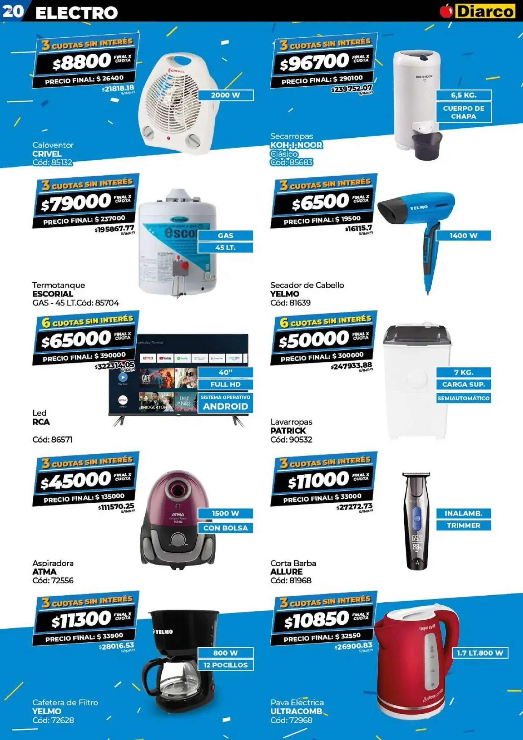 Diarco ofertas - folleto válido desde 21/07/2025 página 20 de 22 Diarco ofertas - folleto válido desde 21/07/2025 página 20 de 22