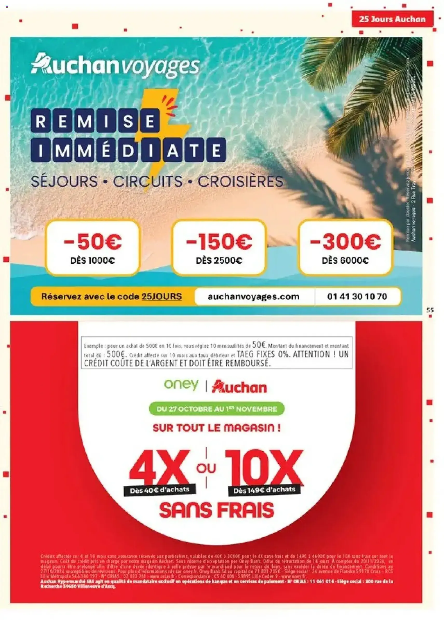 Auchan catalogue - brochure valable à partir du 27/10/2026, page 55 sur 72