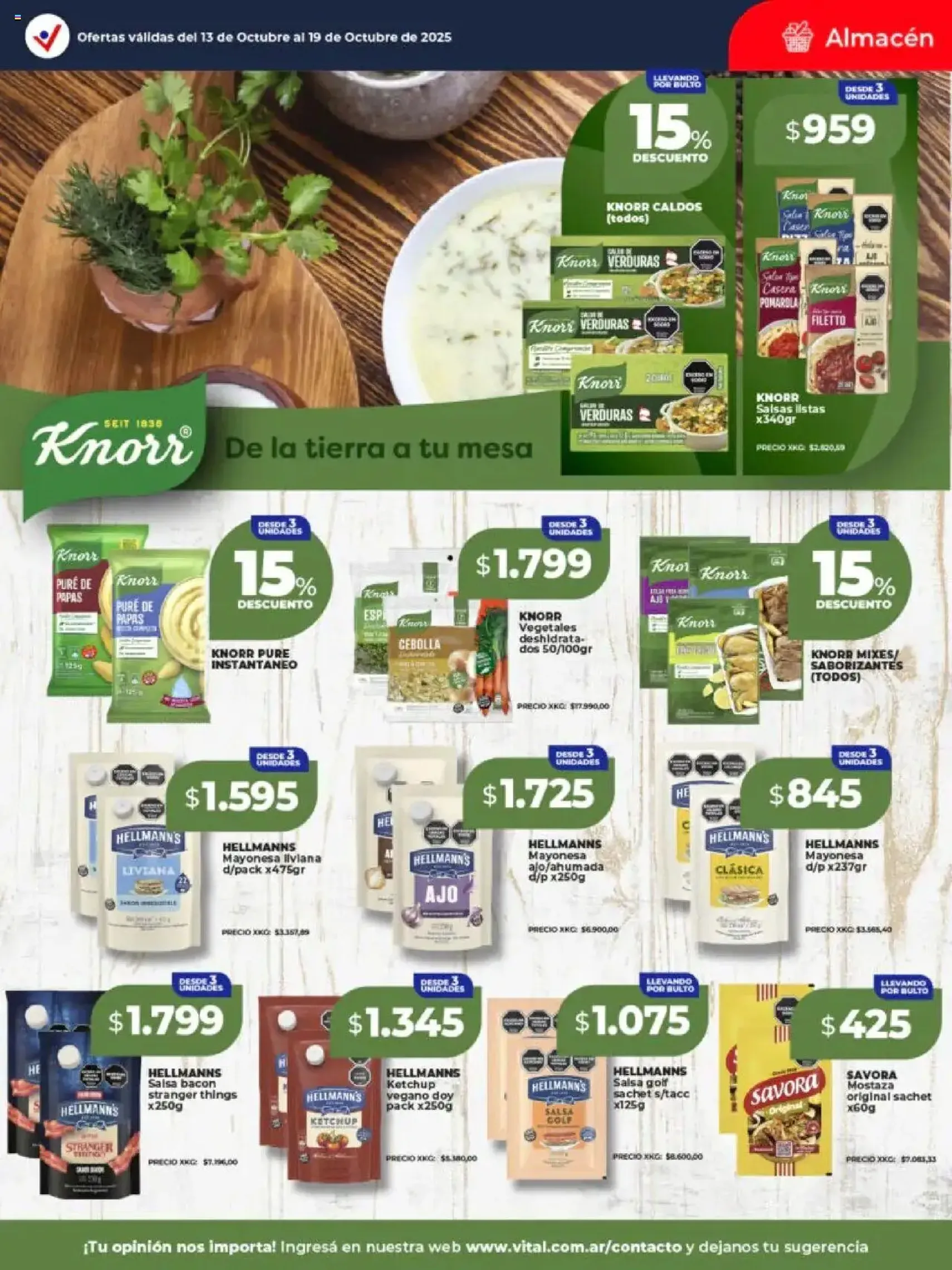 Vital - Ofertas - folleto válido desde 13/10/2025 página 18 de 26 Vital - Ofertas - folleto válido desde 13/10/2025 página 18 de 26