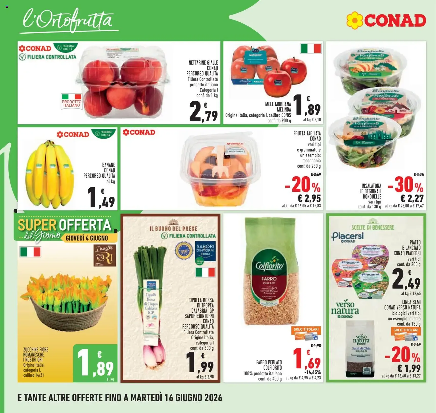 Conad volantino - volantino valido dal 04/06/2026 pagina 6 di 28