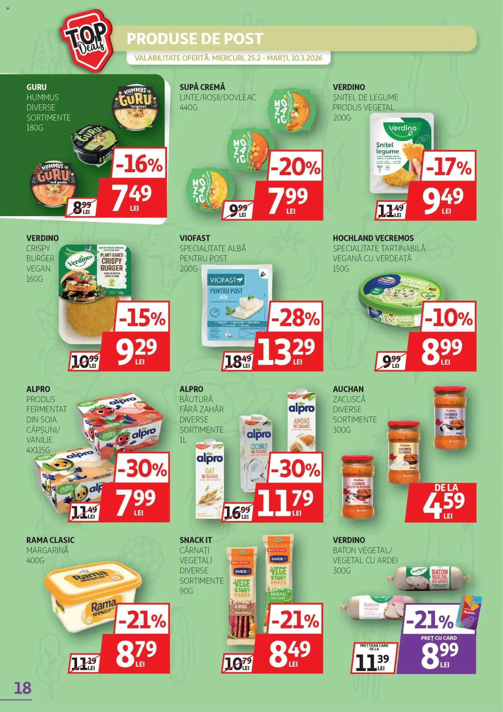 Catalog Auchan - cataloage valabile începând cu 25.02.2026 pagina 18 din 25