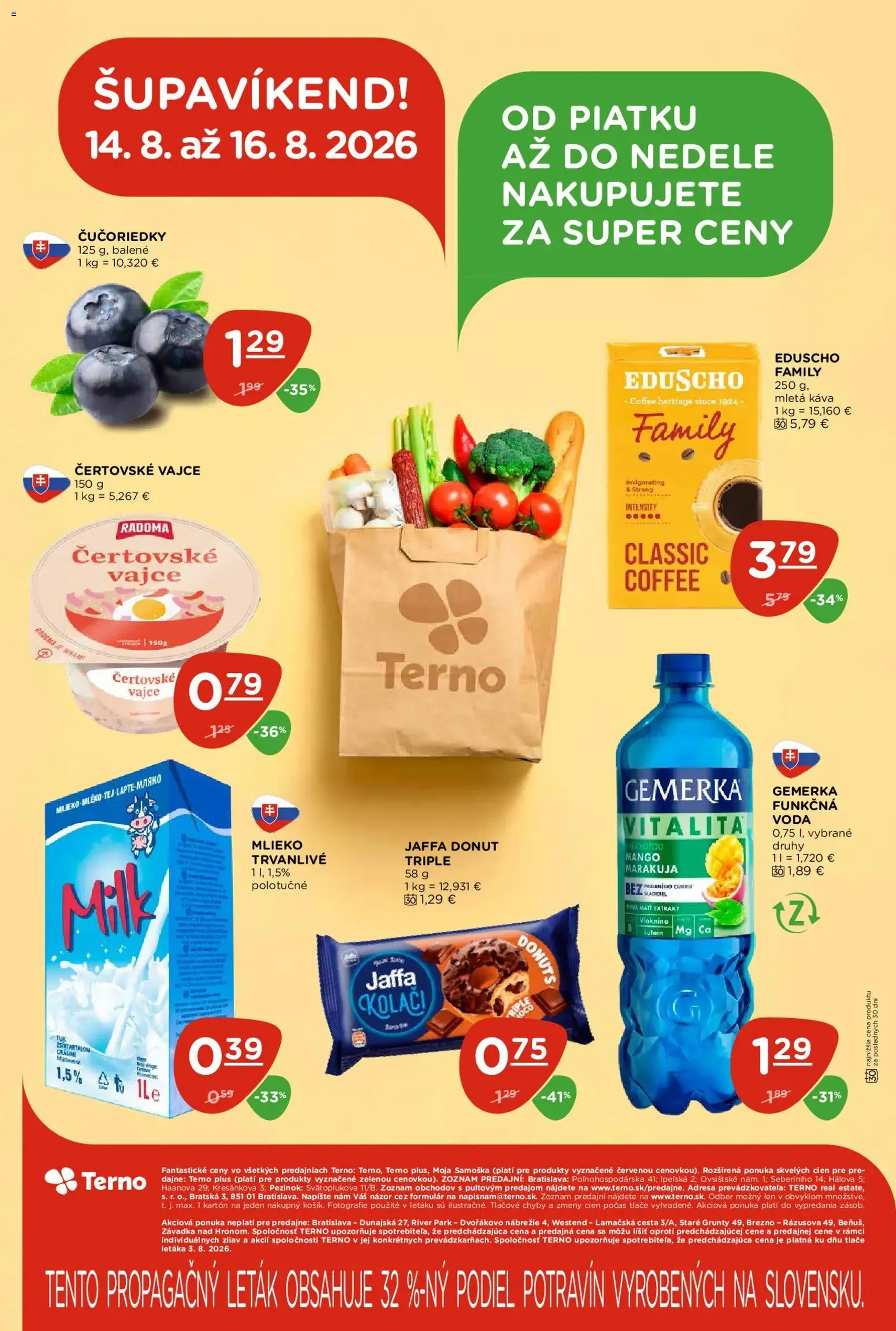 Terno leták - platný leták od 13.08.2026 strana 28 z 29