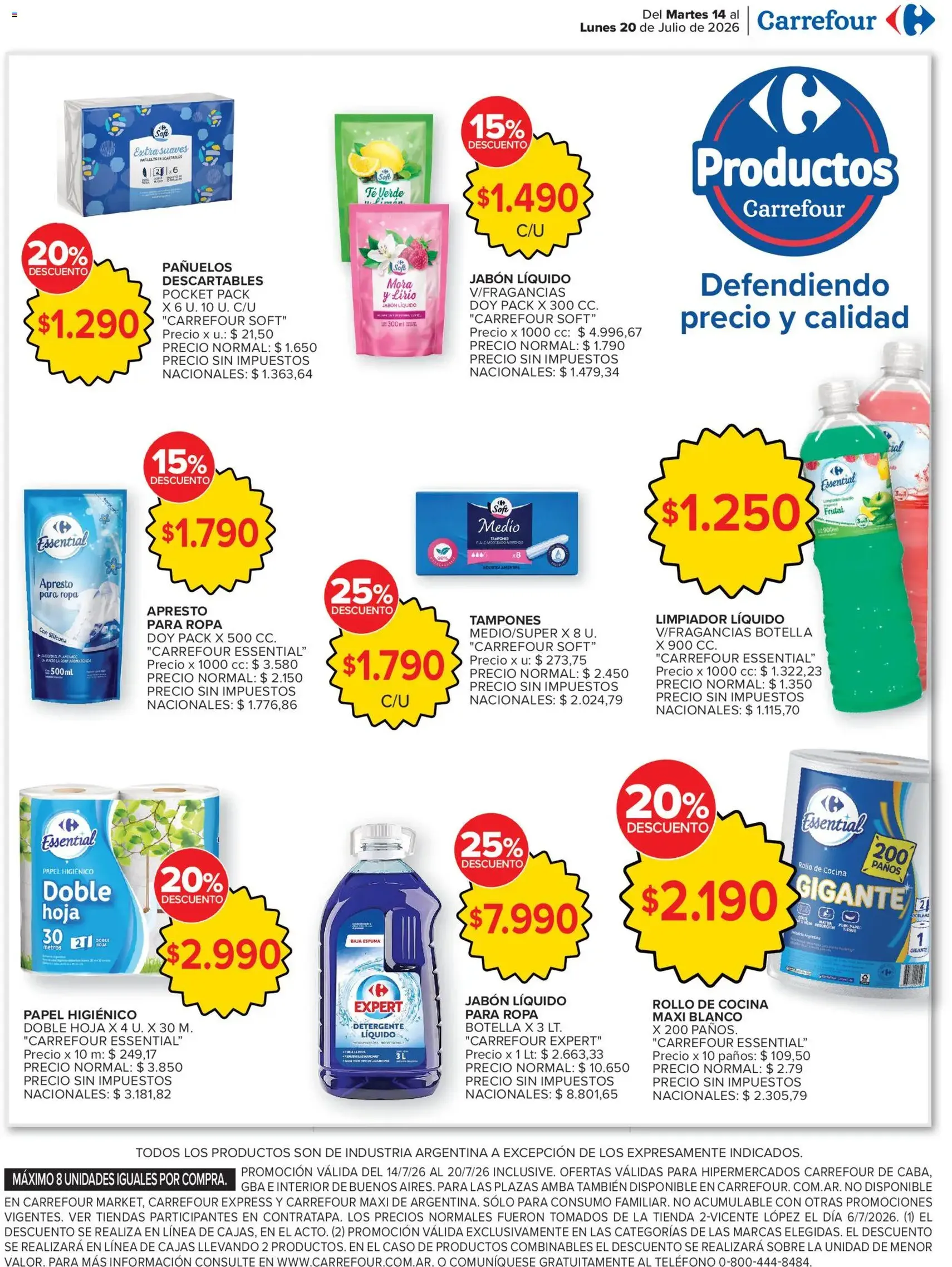 Carrefour ofertas - folleto válido desde 14/07/2026 página 17 de 33