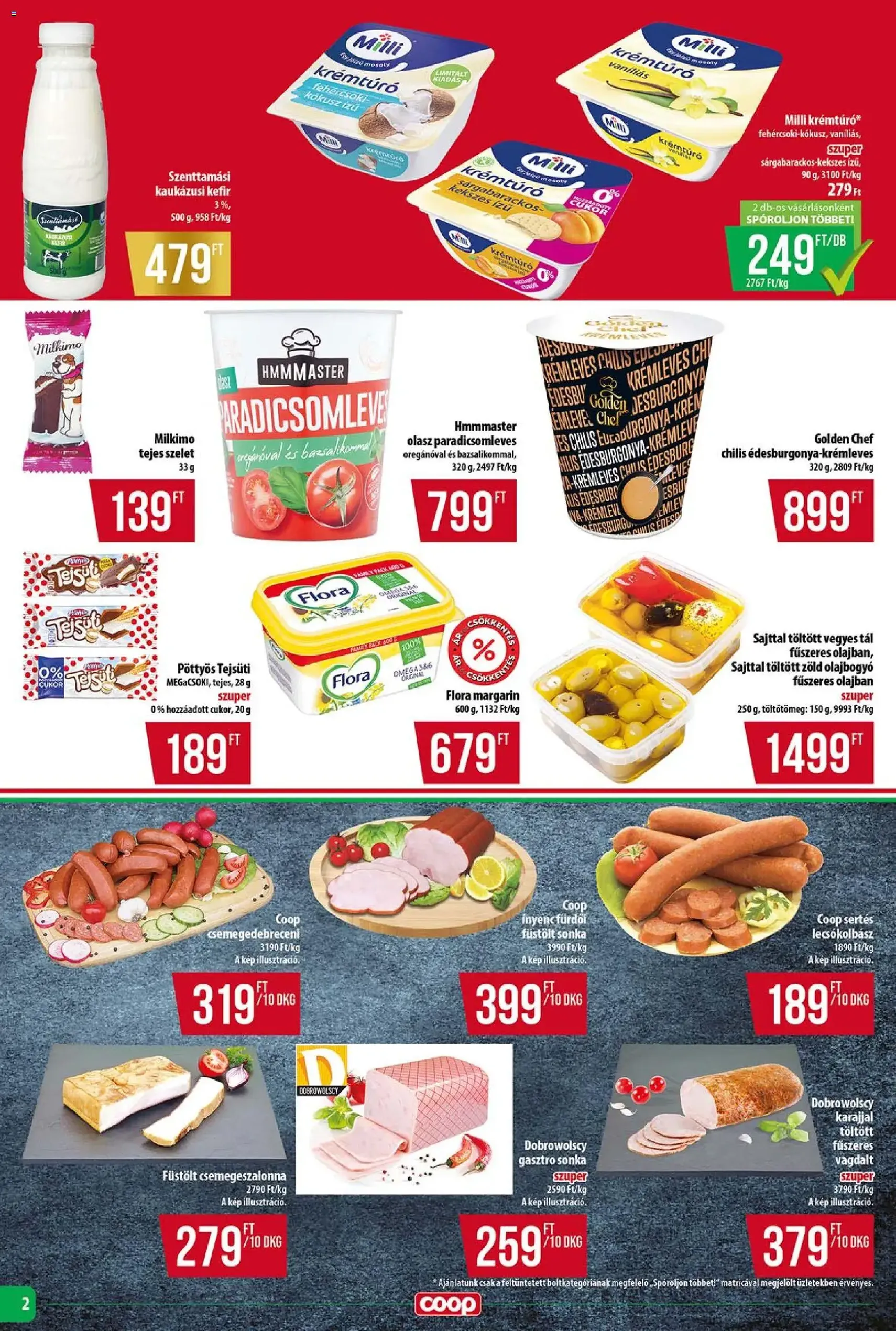 COOP Szolnok Akciós újság - 2025.10.24. érvényes szórólap 2 oldal 12 oldalból COOP Szolnok Akciós újság - 2025.10.24. érvényes szórólap 2 oldal 12 oldalból