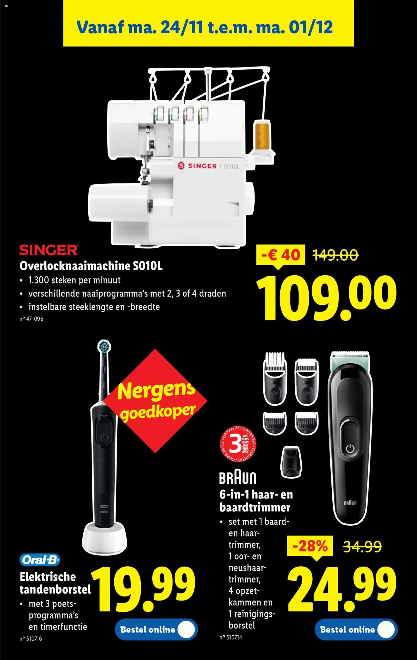 Lidl - Black Friday - geldige folder vanaf 24/11/2025 pagina 42 van 63
