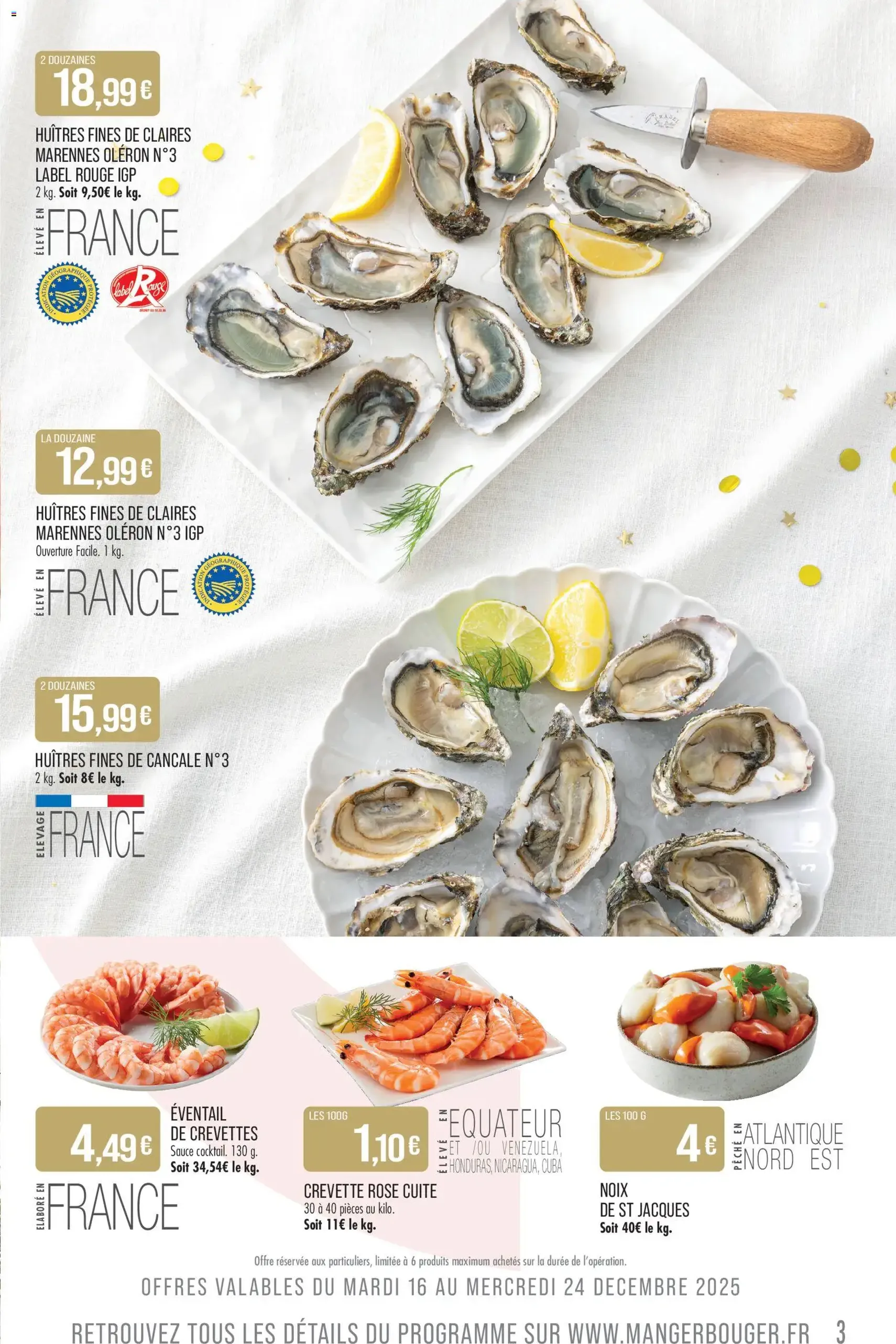Match Supermarché catalogue - brochure valable à partir du 16/12/2025, page 3 sur 48