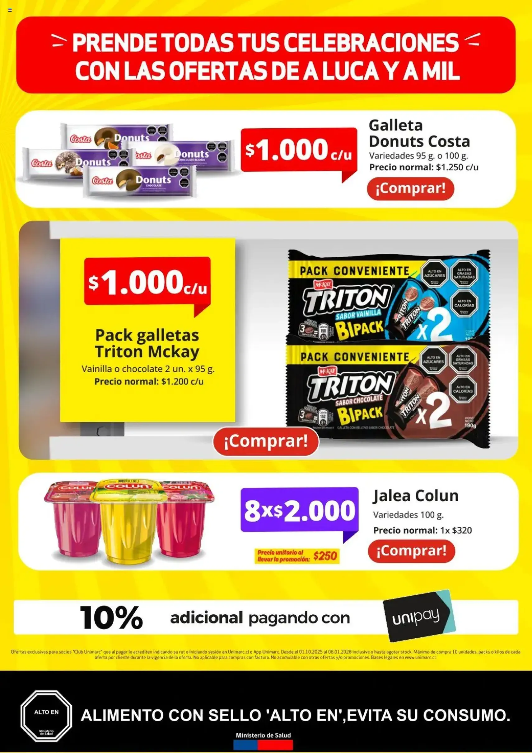 Unimarc Ofertas - folleto válido desde 30.09.2025 página 7 de 16