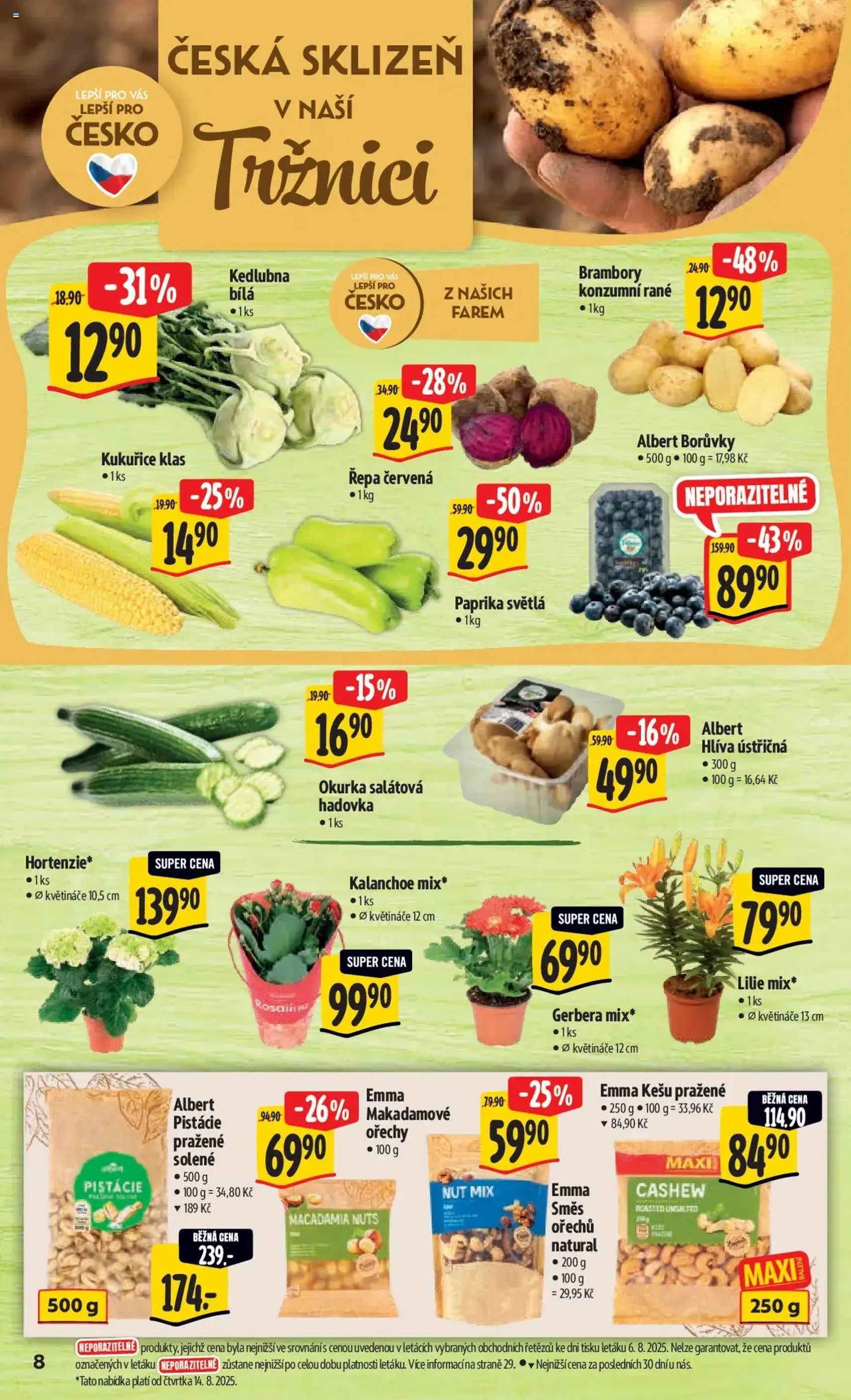 Albert leták - Hypermarket - platný leták od 13.08.2025 strana 13 z 55 Albert leták - Hypermarket - platný leták od 13.08.2025 strana 13 z 55