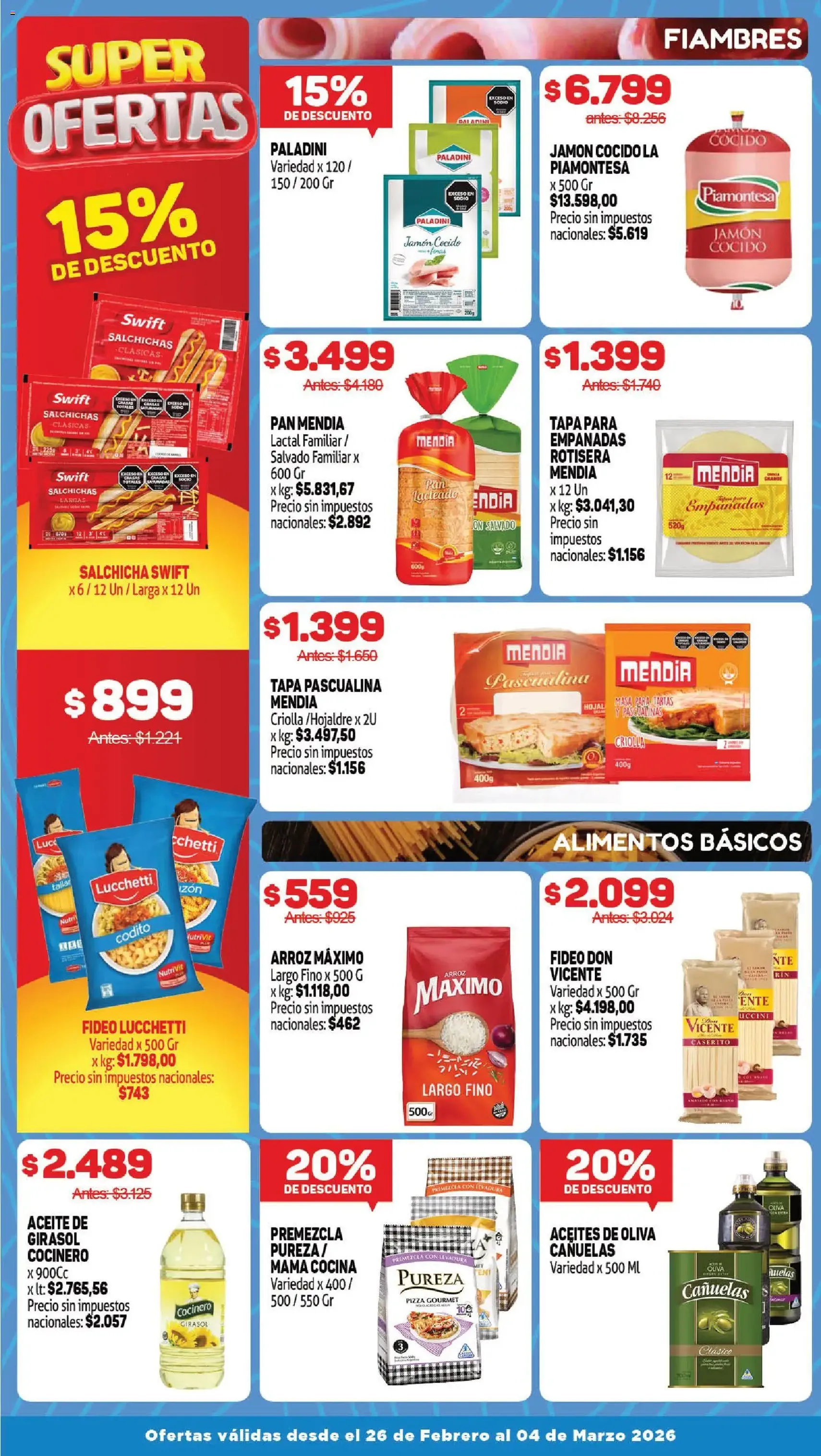 Makro ofertas - folleto válido desde 26/03/2026 página 3 de 13