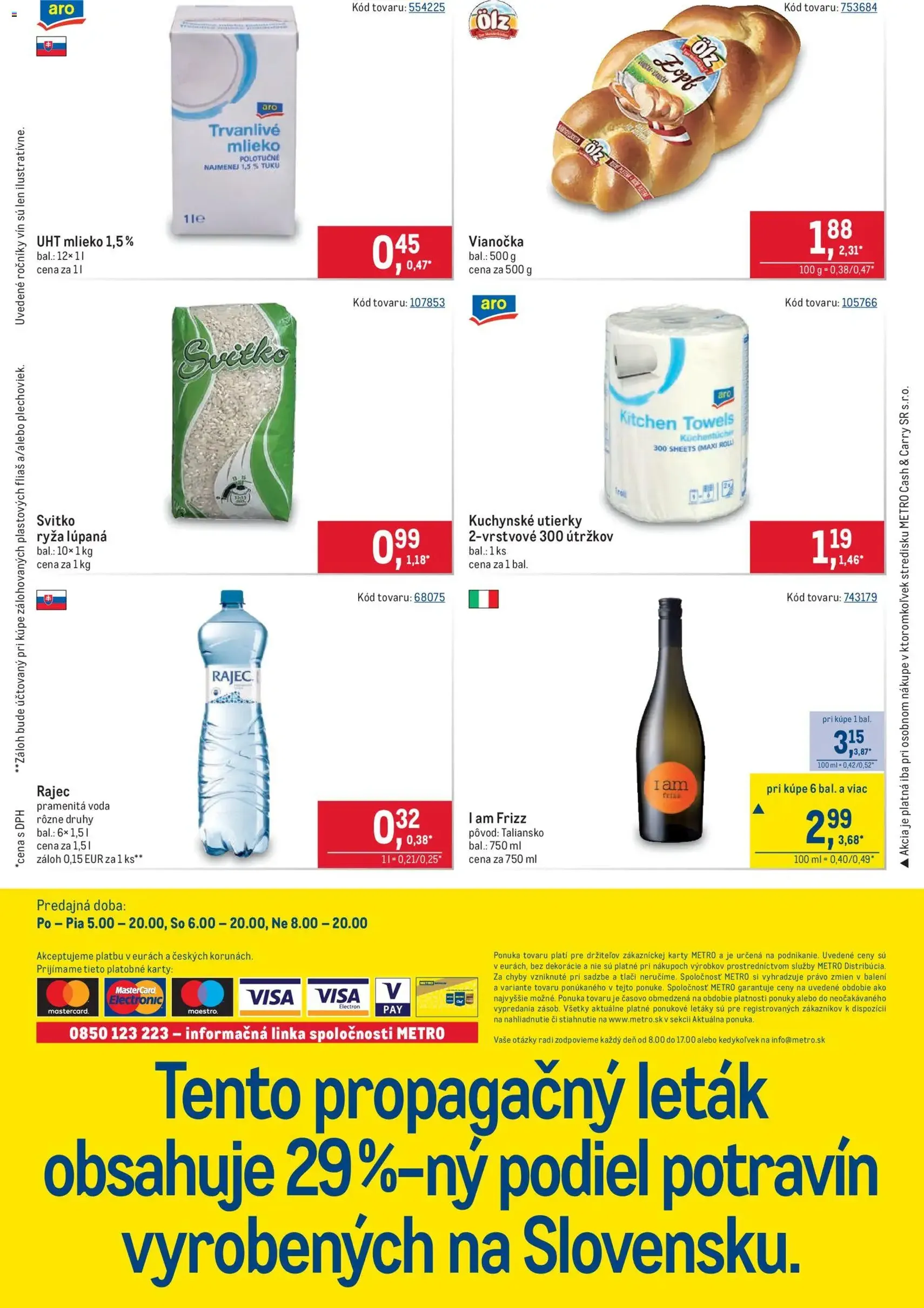 Metro leták - platný leták od 22.04.2026 strana 40 z 40